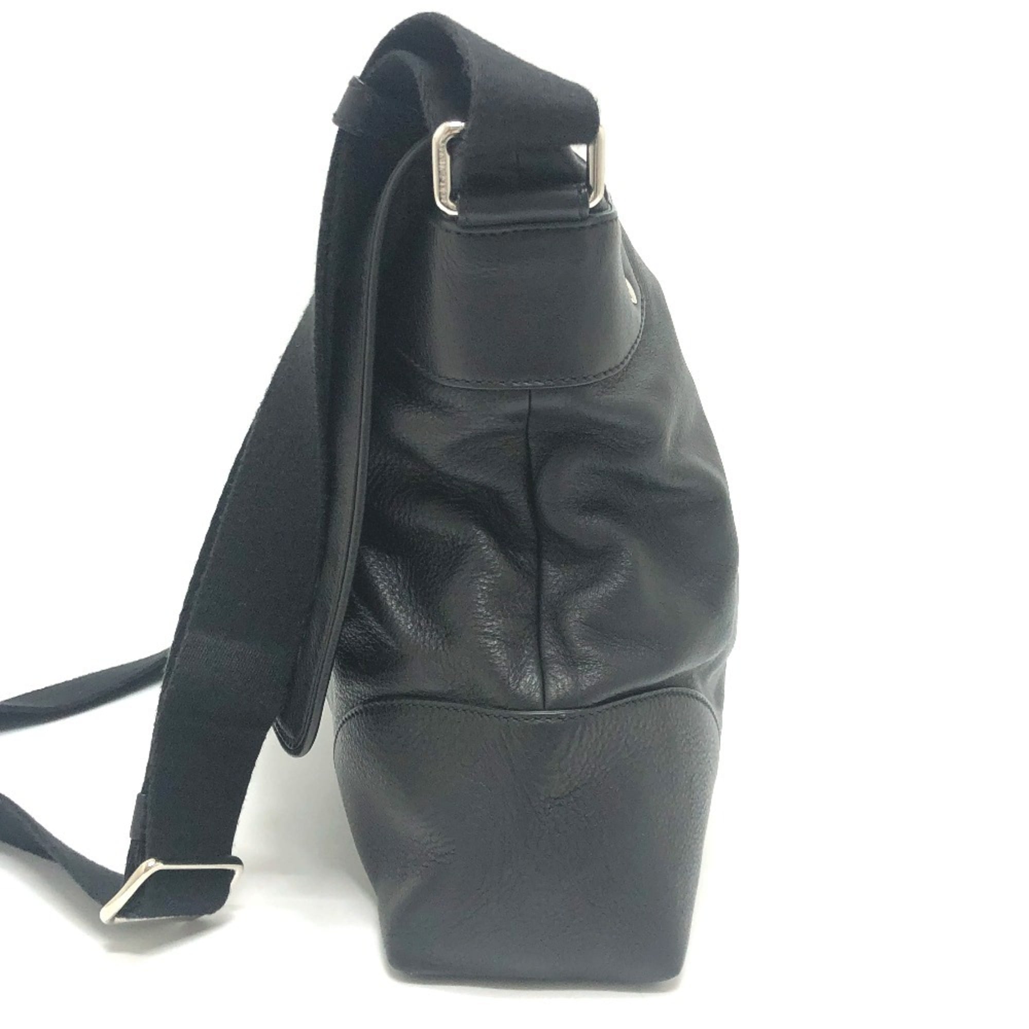 Dolce & Gabbana Black Leather Shoulder Bag (Pre-Owned)