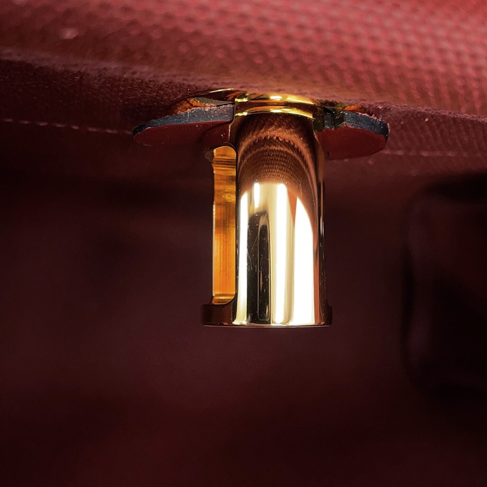 Hermes Kara Rouge H Handbag Shoulder Bag (Pre-Owned)