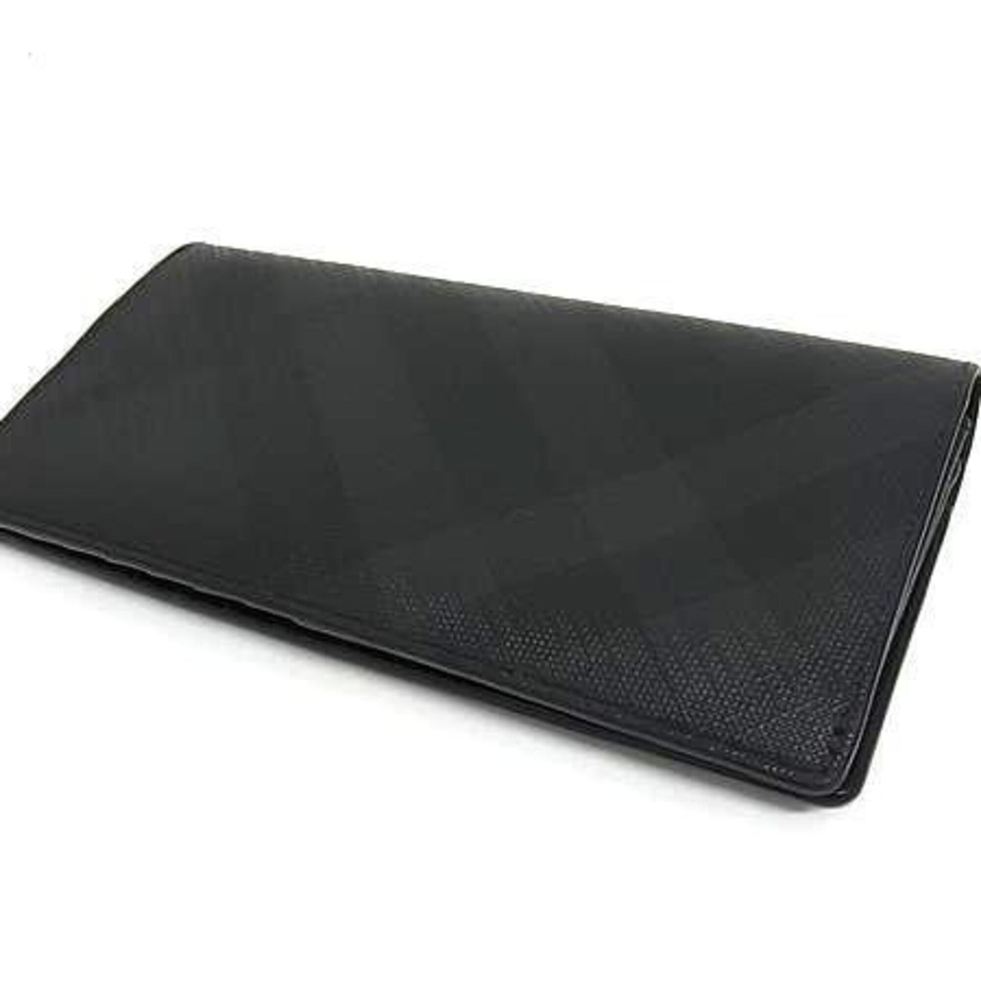 Burberry Black Pvc Long Wallet (Bi-Fold) (Pre-Owned)