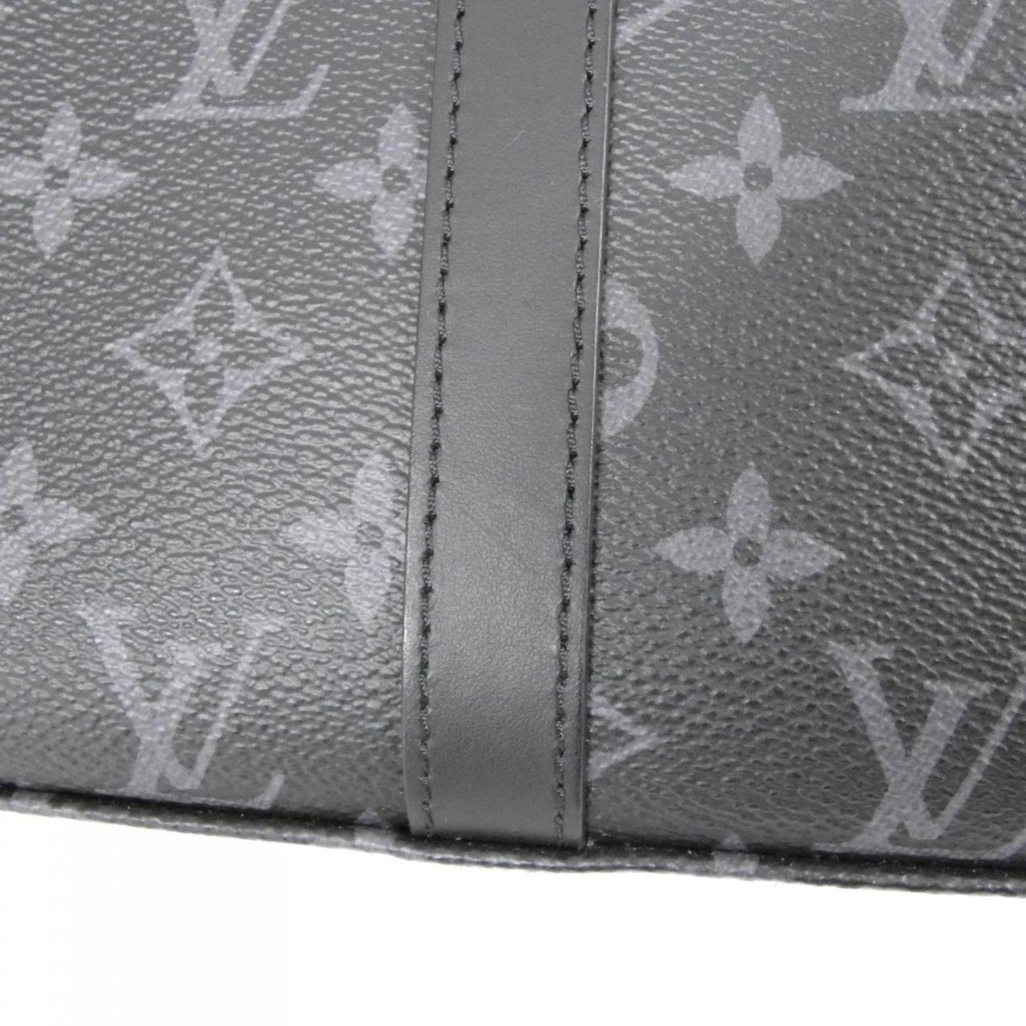 Louis Vuitton Black Coated Canvas Handbag (Pre-Owned)