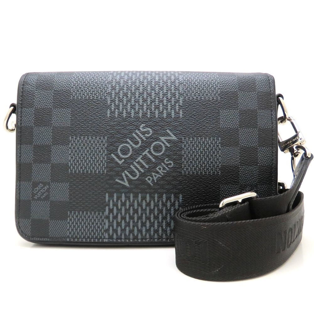 Louis Vuitton Damier Graphite Damier Graphite Damier Graphite Shoulder Bag (Pre-Owned)