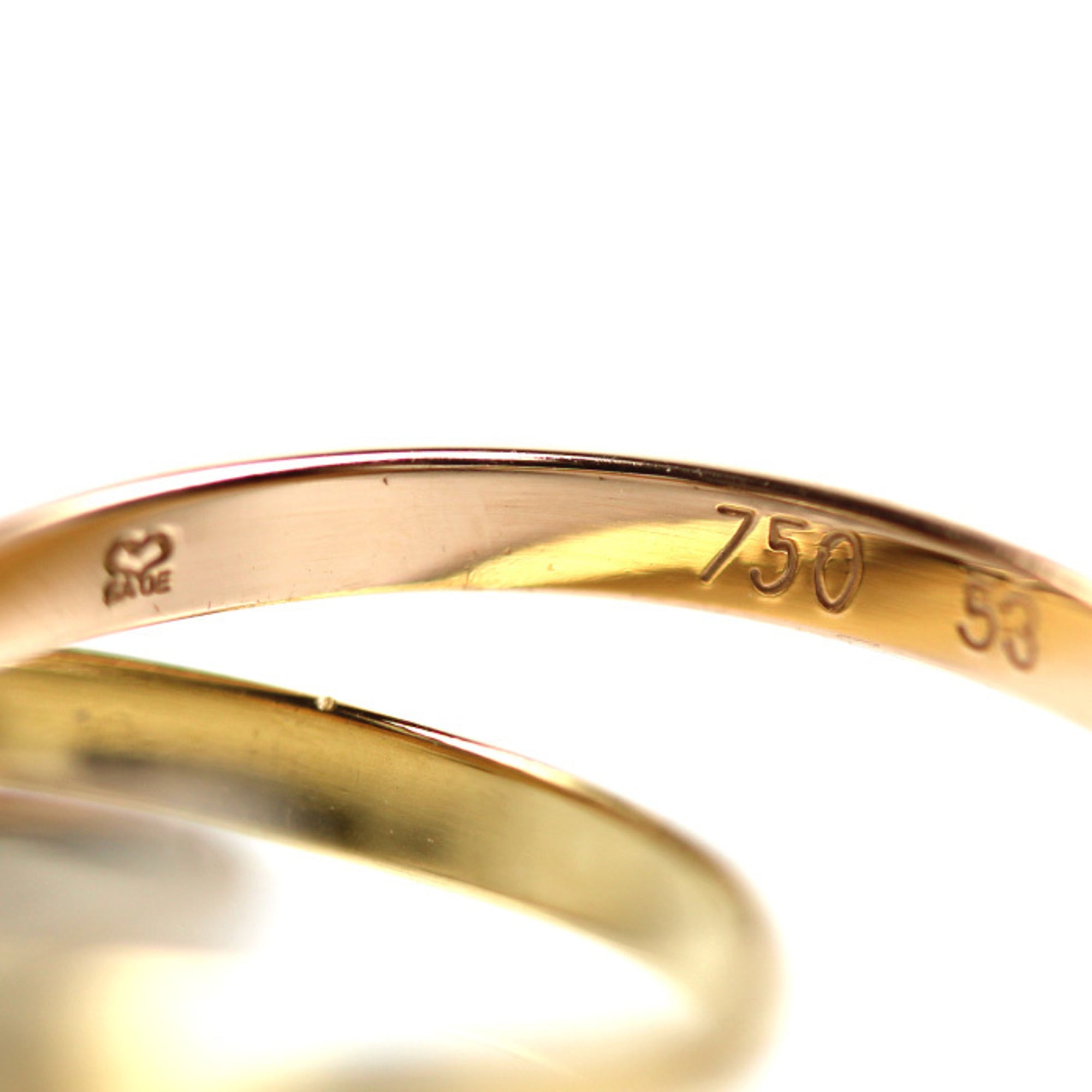 Cartier Yellow Gold (18K) Pink Gold (18K) White Gold (18K) Band Ring (Pre-Owned)
