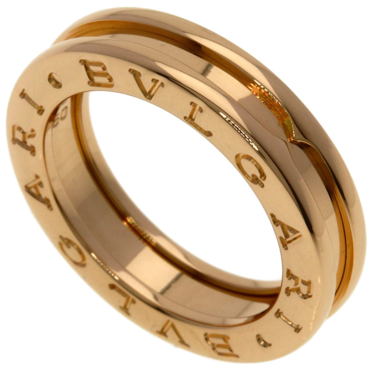 Bvlgari B.Zero1 Pink Gold (18K) Band Ring (Pre-Owned)