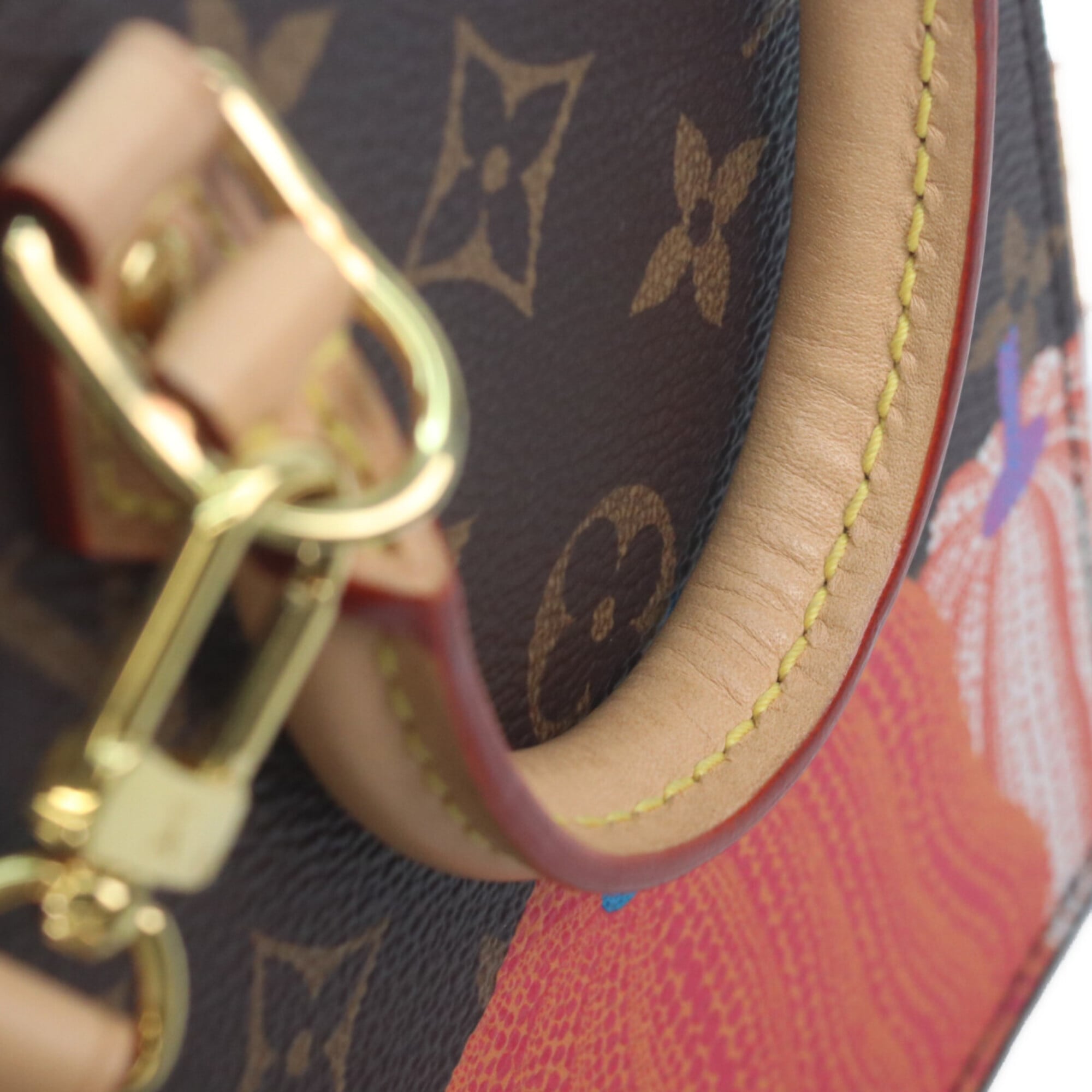 Louis Vuitton Vert Monogram Shoulder Bag (Pre-Owned)
