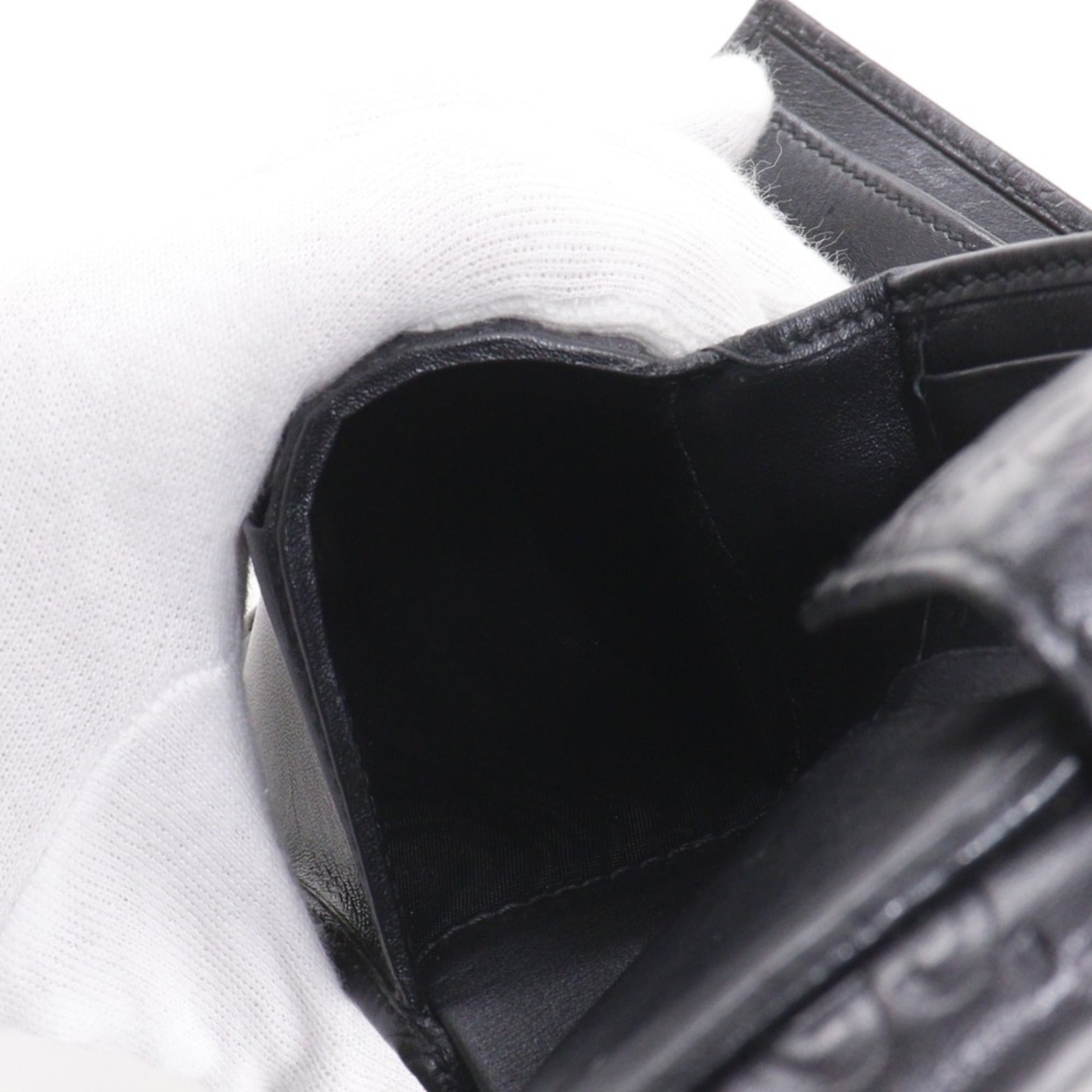 Gucci Black Leather Wallet (Bi-Fold) (Pre-Owned)