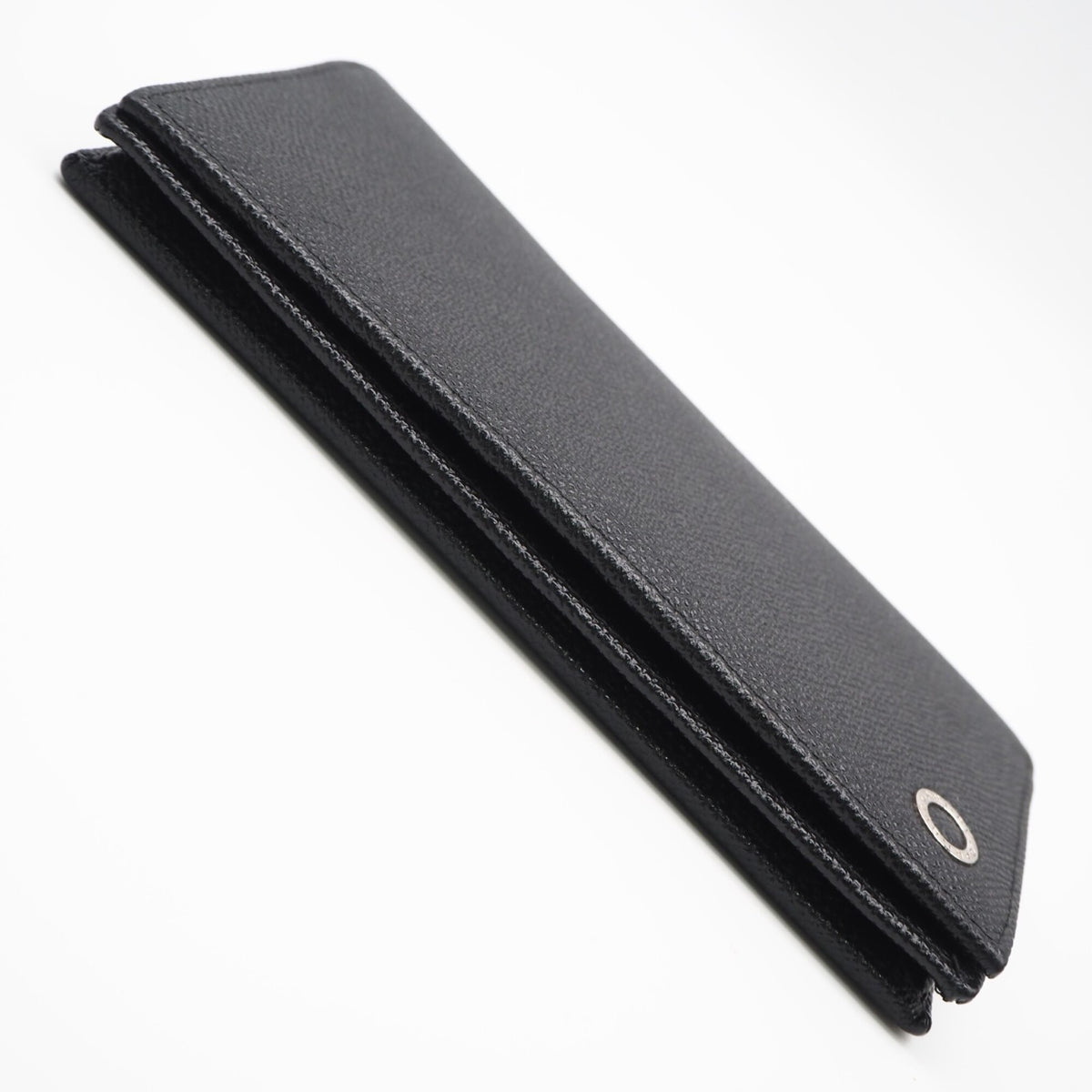 Bvlgari Bvlgari Bvlgari Black Blue Long Wallet (Bi-Fold) (Pre-Owned)