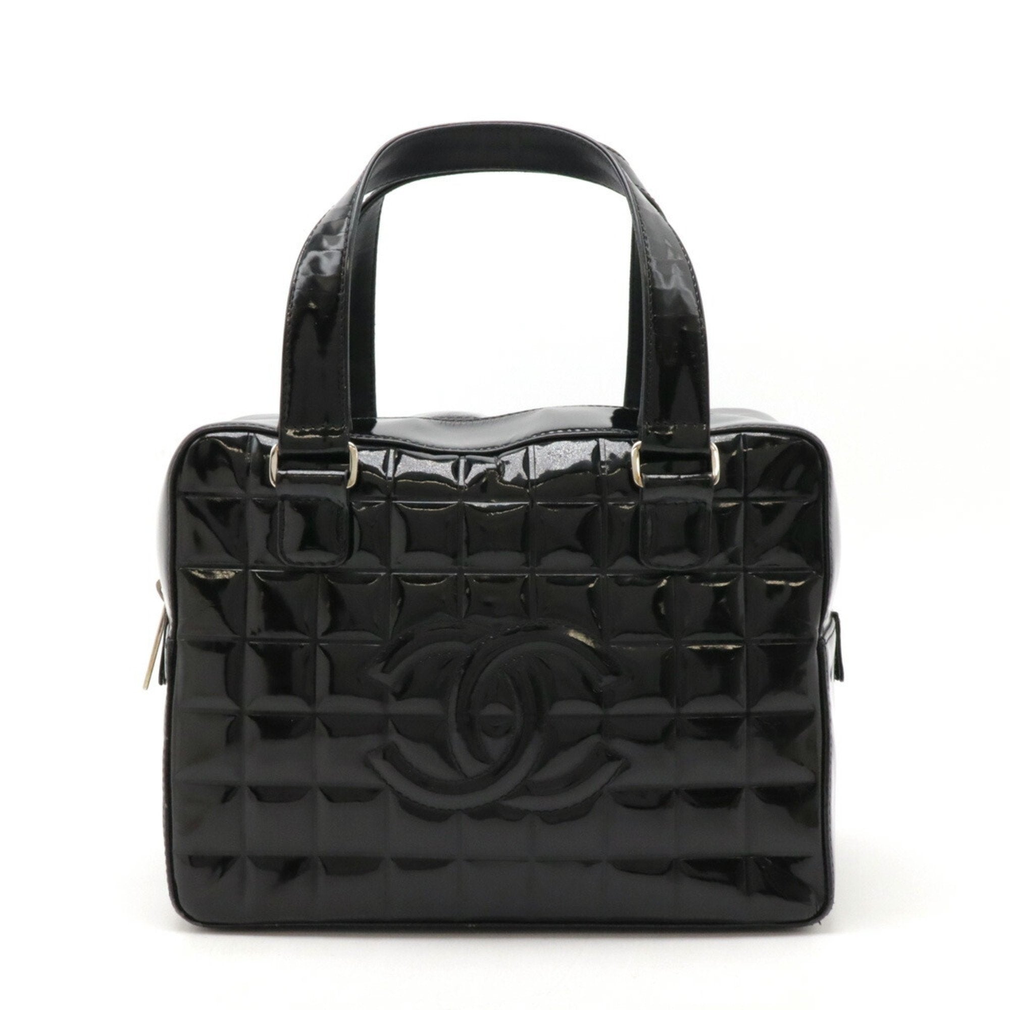 Chanel Black Boston Bag Handbag (Pre-Owned)