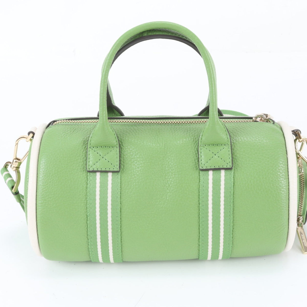 Kate Spade Green White Leather Crossbody Bag Shoulder Bag (Pre-Owned)