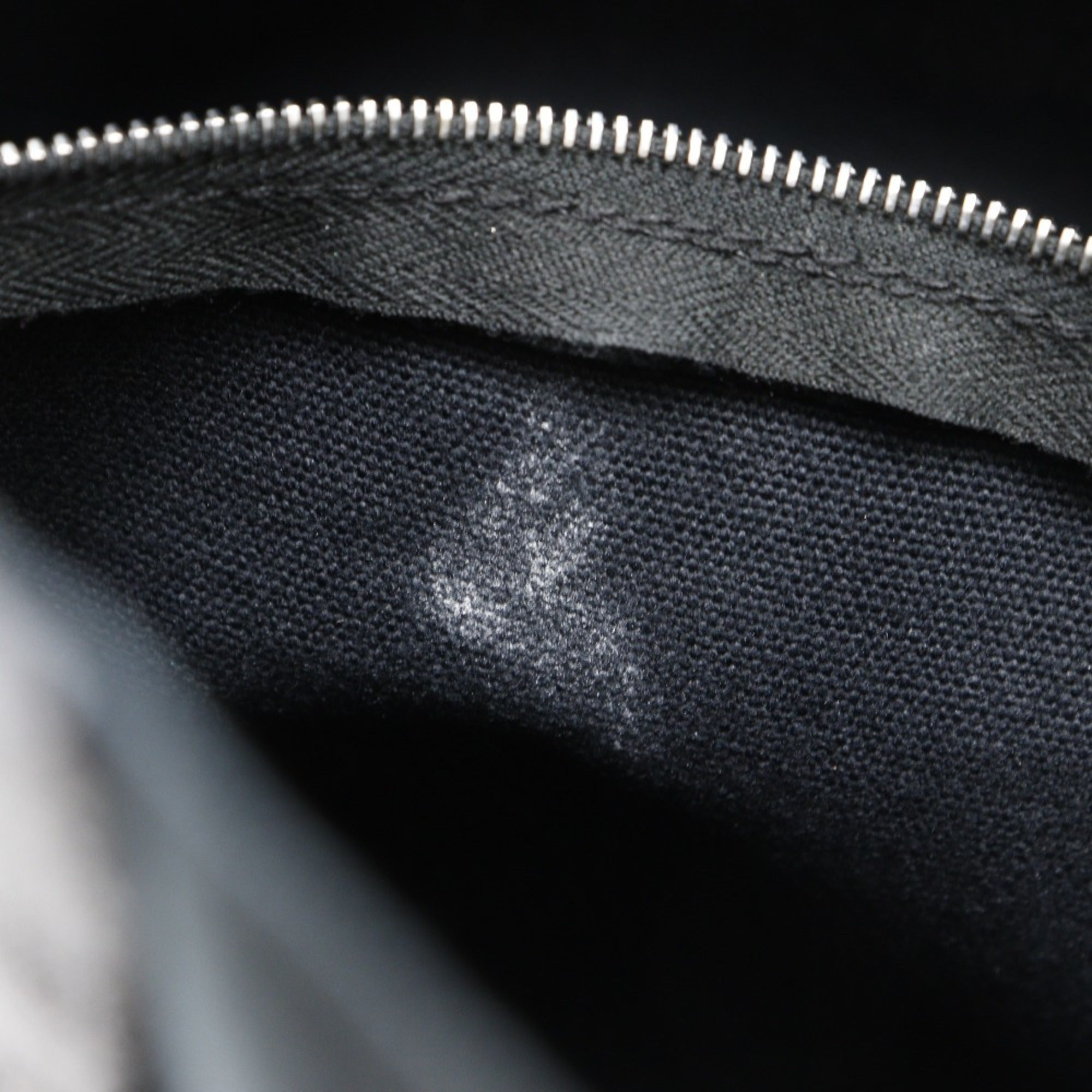 Hermes Fourre Tout Black Canvas Handbag (Pre-Owned)