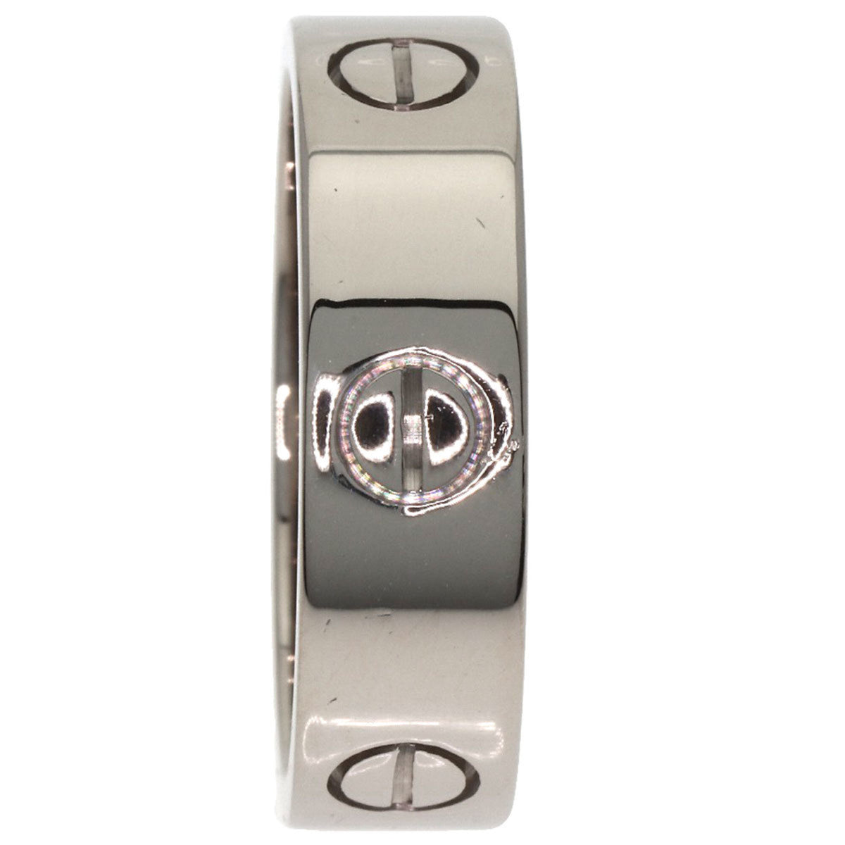 Cartier White Gold White Gold (18K) Band Ring (Pre-Owned)