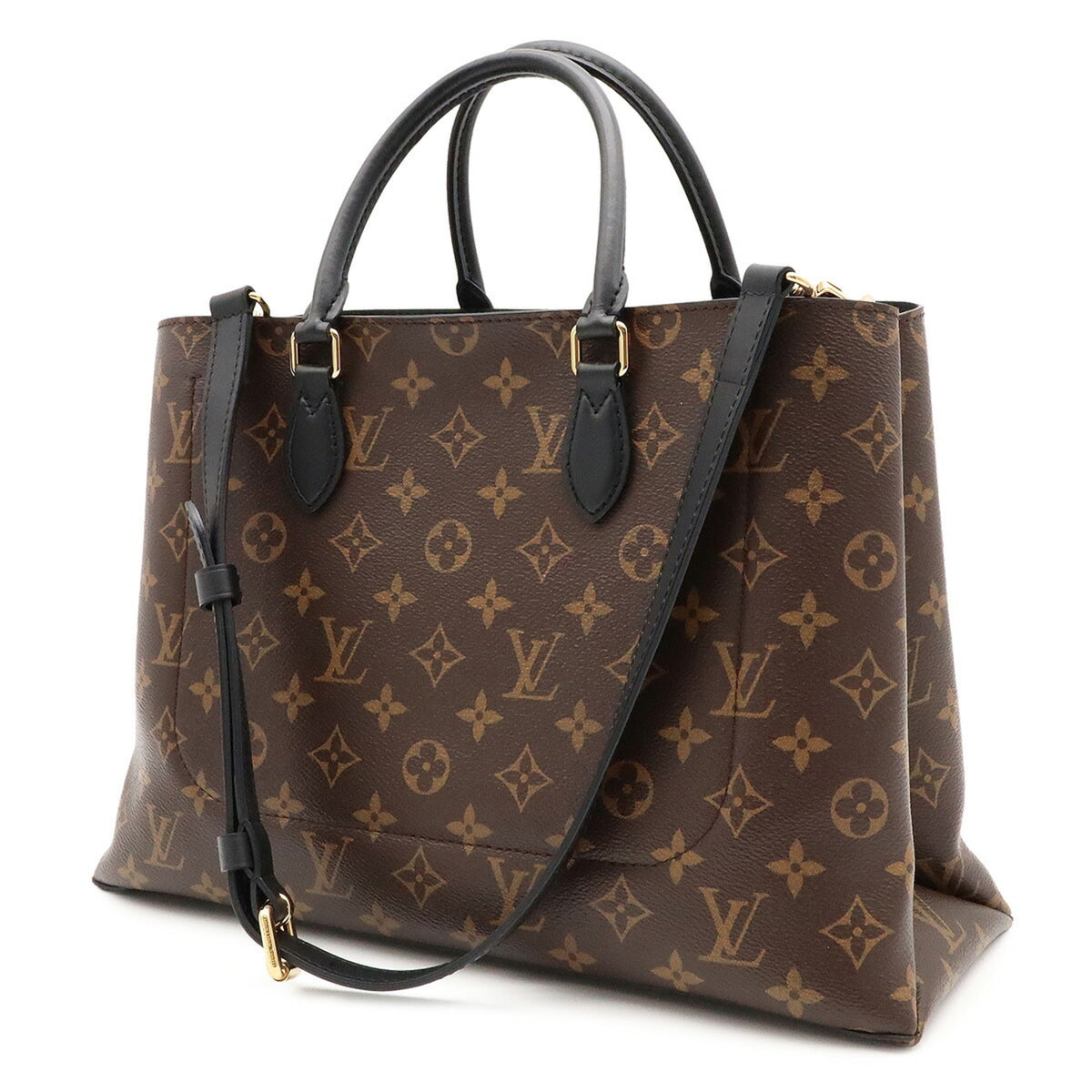 Louis Vuitton Black Monogram Noir Monogram Handbag Shoulder Bag Tote Bag (Pre-Owned)