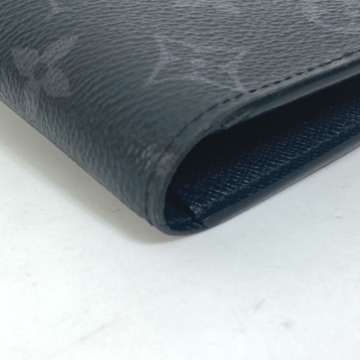 Louis Vuitton Monogram Eclipse Black Monogram Eclipse Long Wallet (Bi-Fold) (Pre-Owned)