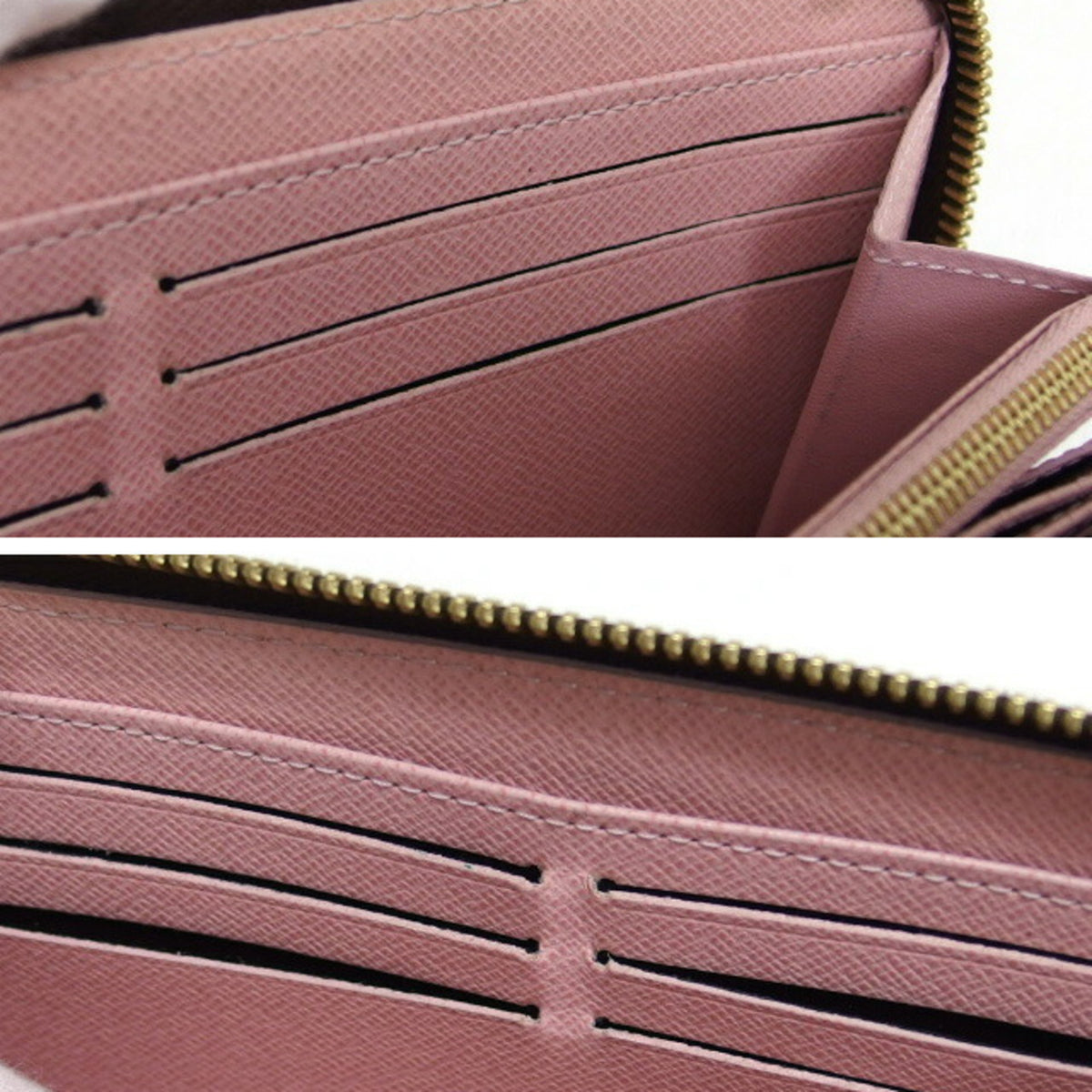 Louis Vuitton Light Pink Rose Ballerine Monogram Long Wallet (Bi-Fold) (Pre-Owned)