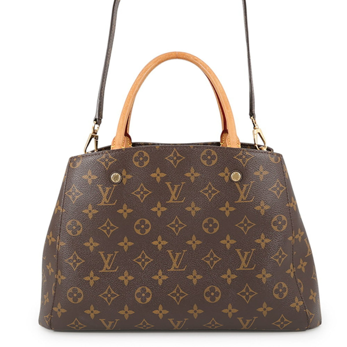 Louis Vuitton Monogram Brown Monogram Handbag Shoulder Bag (Pre-Owned)
