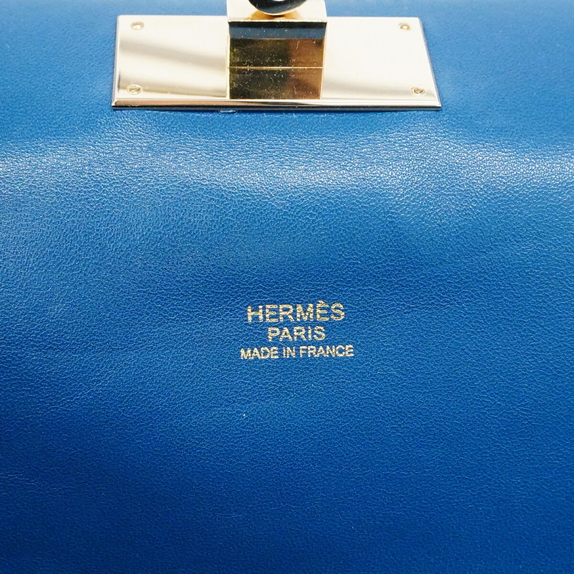 Hermes Blue Handbag (Pre-Owned)