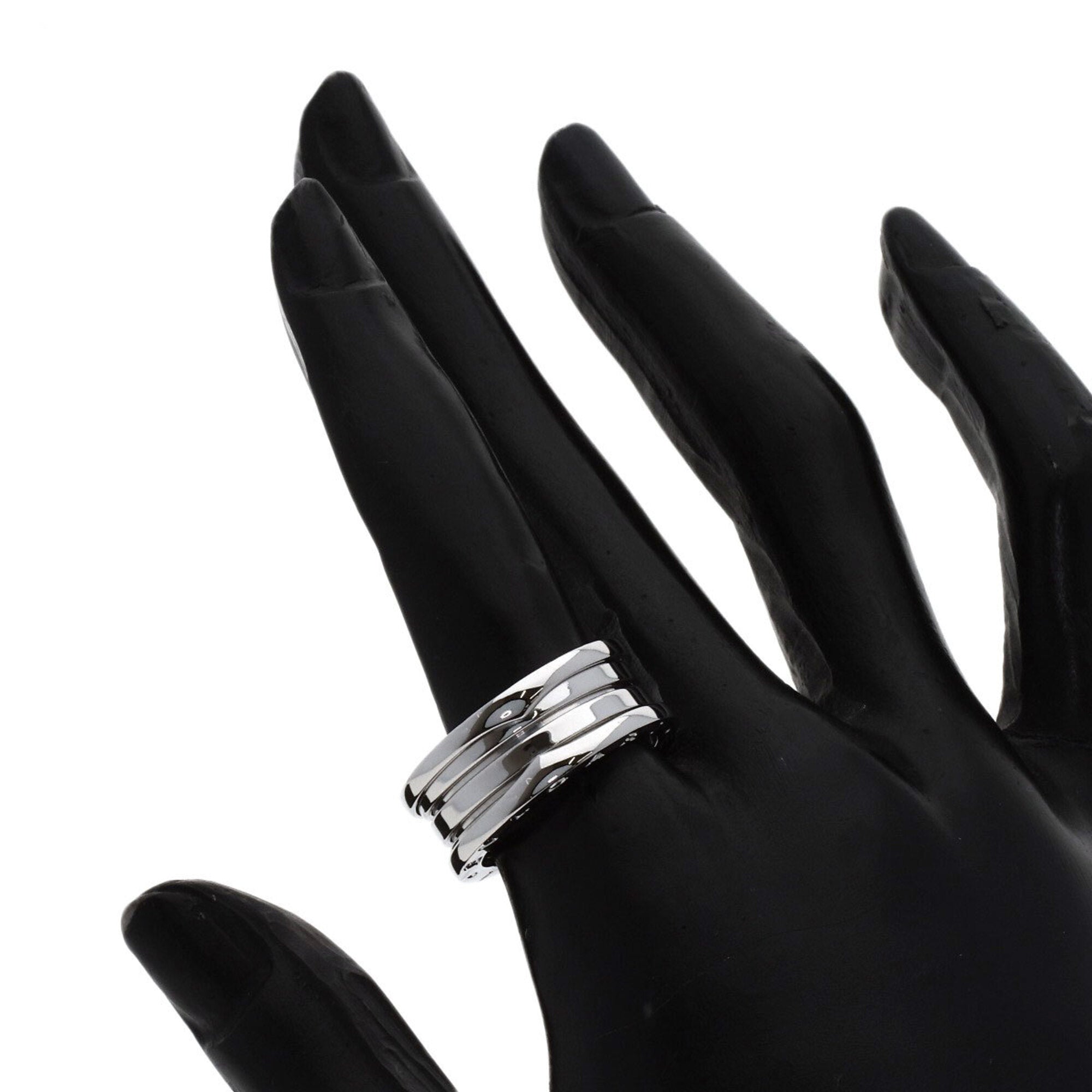 Bvlgari White Gold (18K) Band Ring (Pre-Owned)
