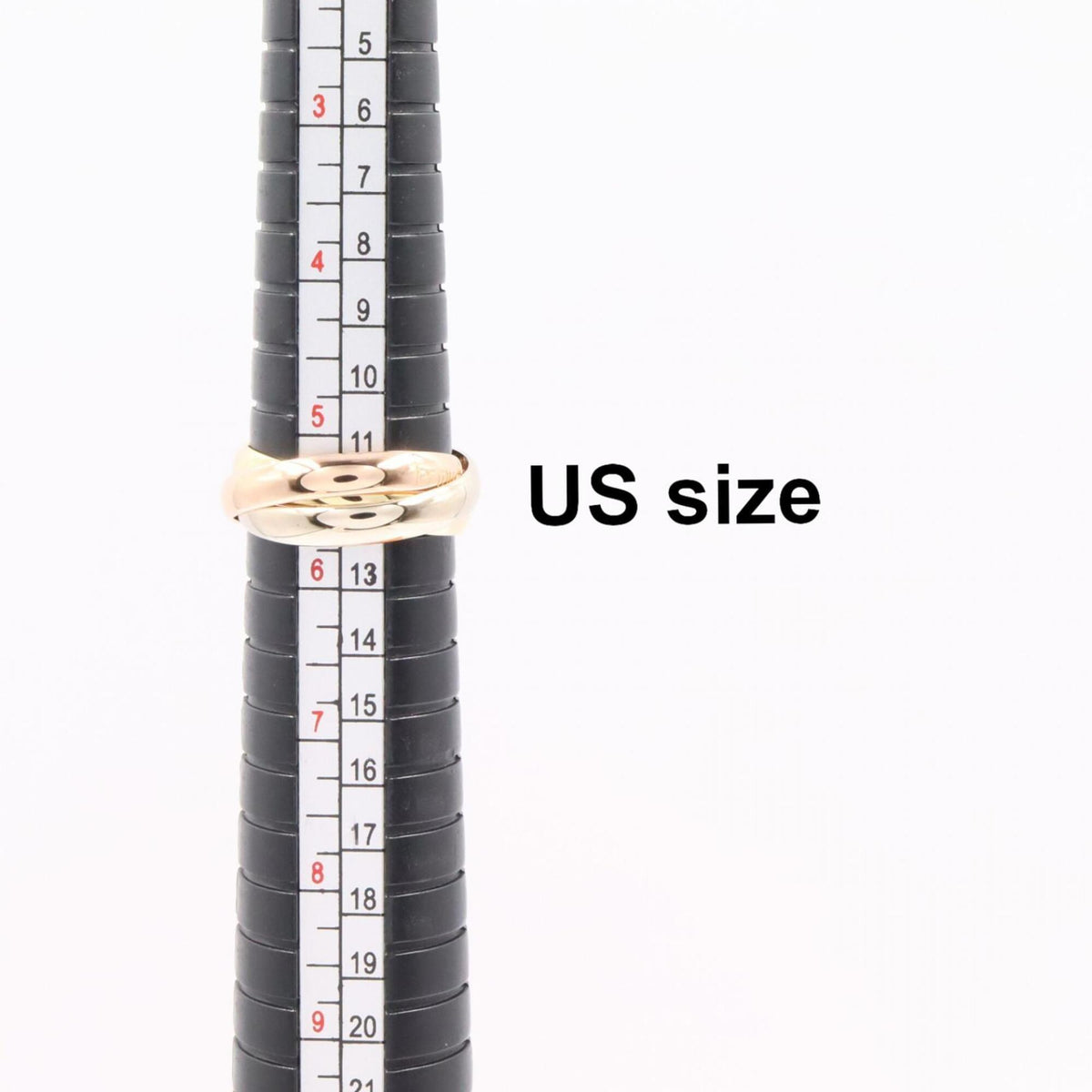 Cartier Gold Silver Yellow Gold (18K) Pink Gold (18K) White Gold (18K) Band Ring (Pre-Owned)