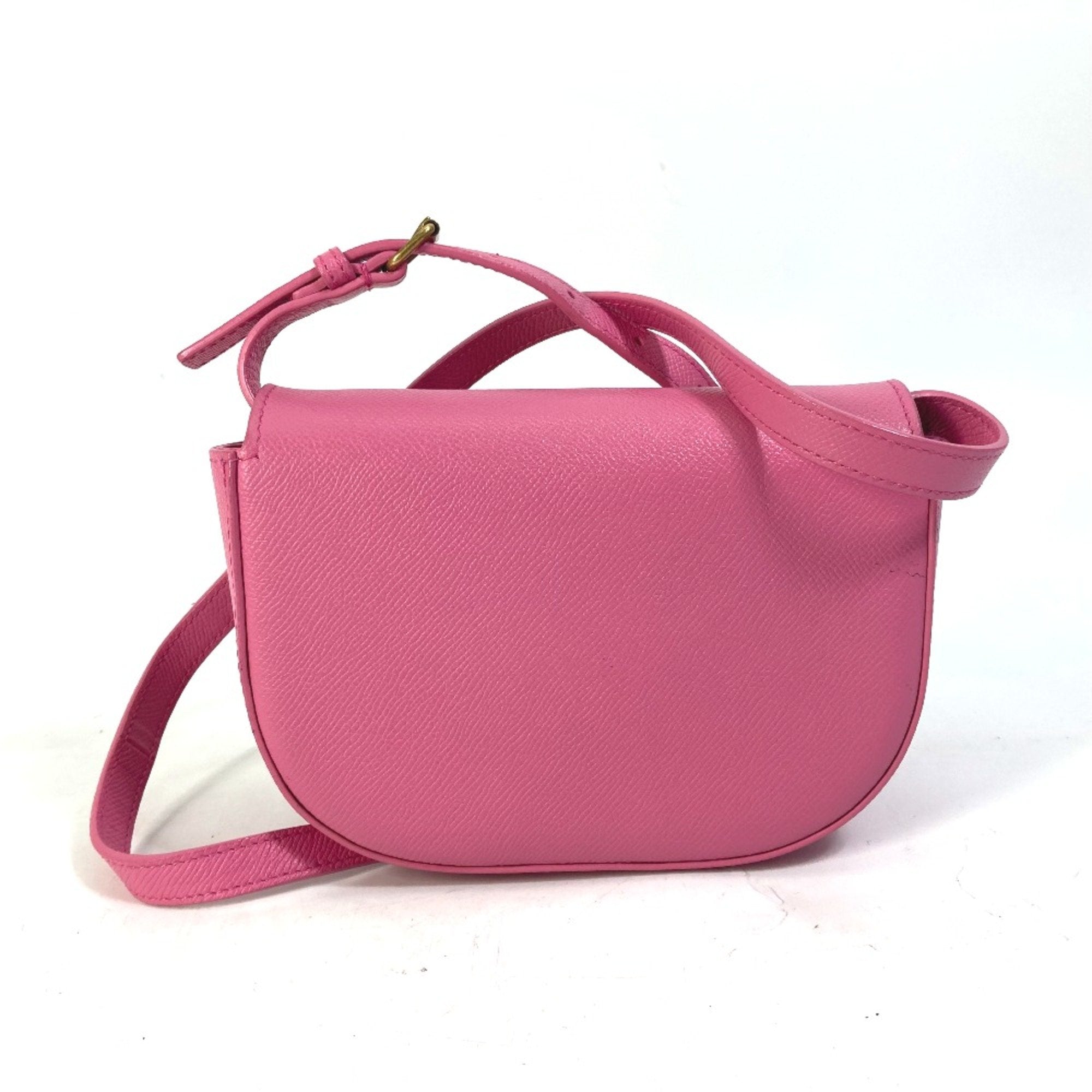 Balenciaga Pink Leather Shoulder Bag (Pre-Owned)