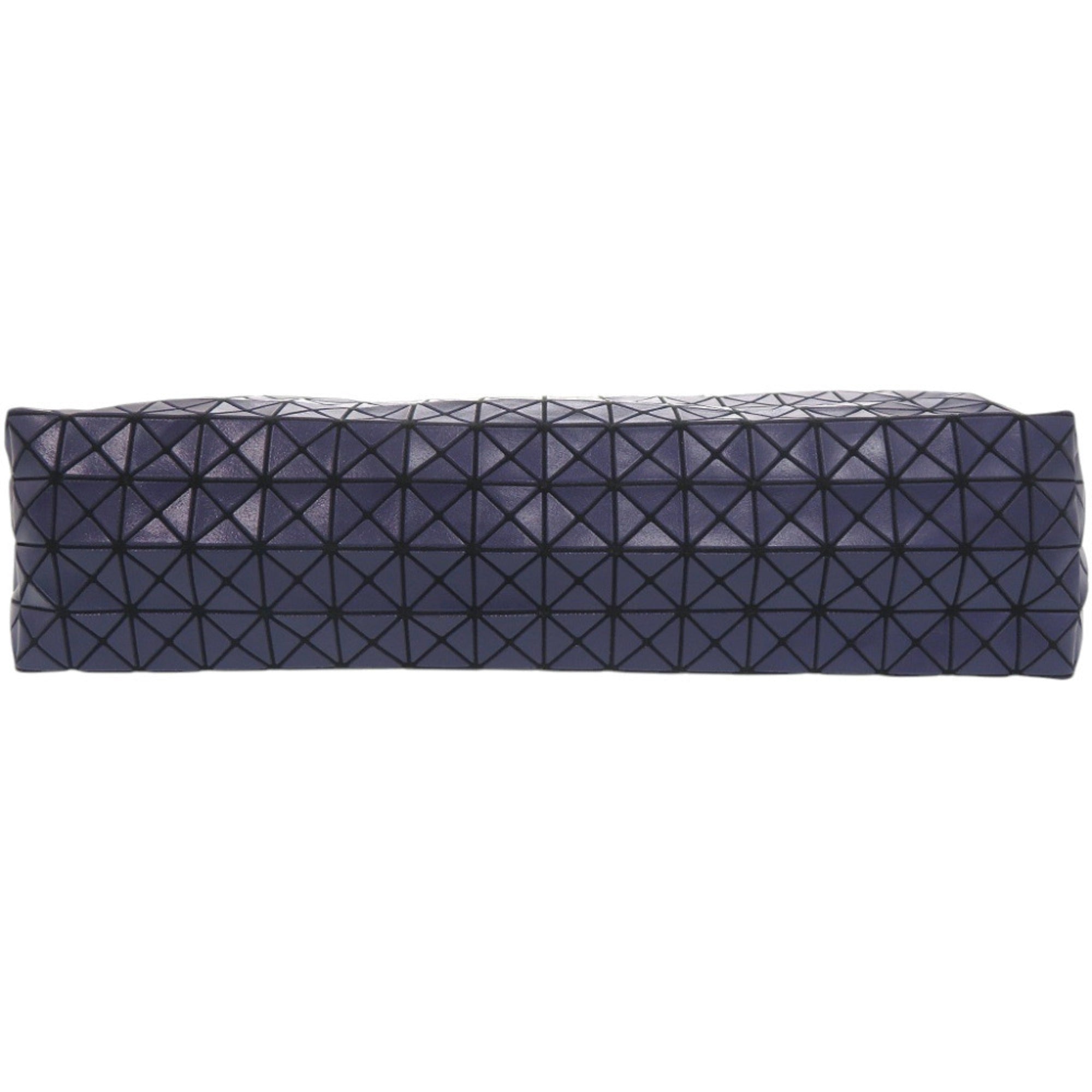 Issey Miyake Purple Pvc Cotton Clutch Bag (Pre-Owned)