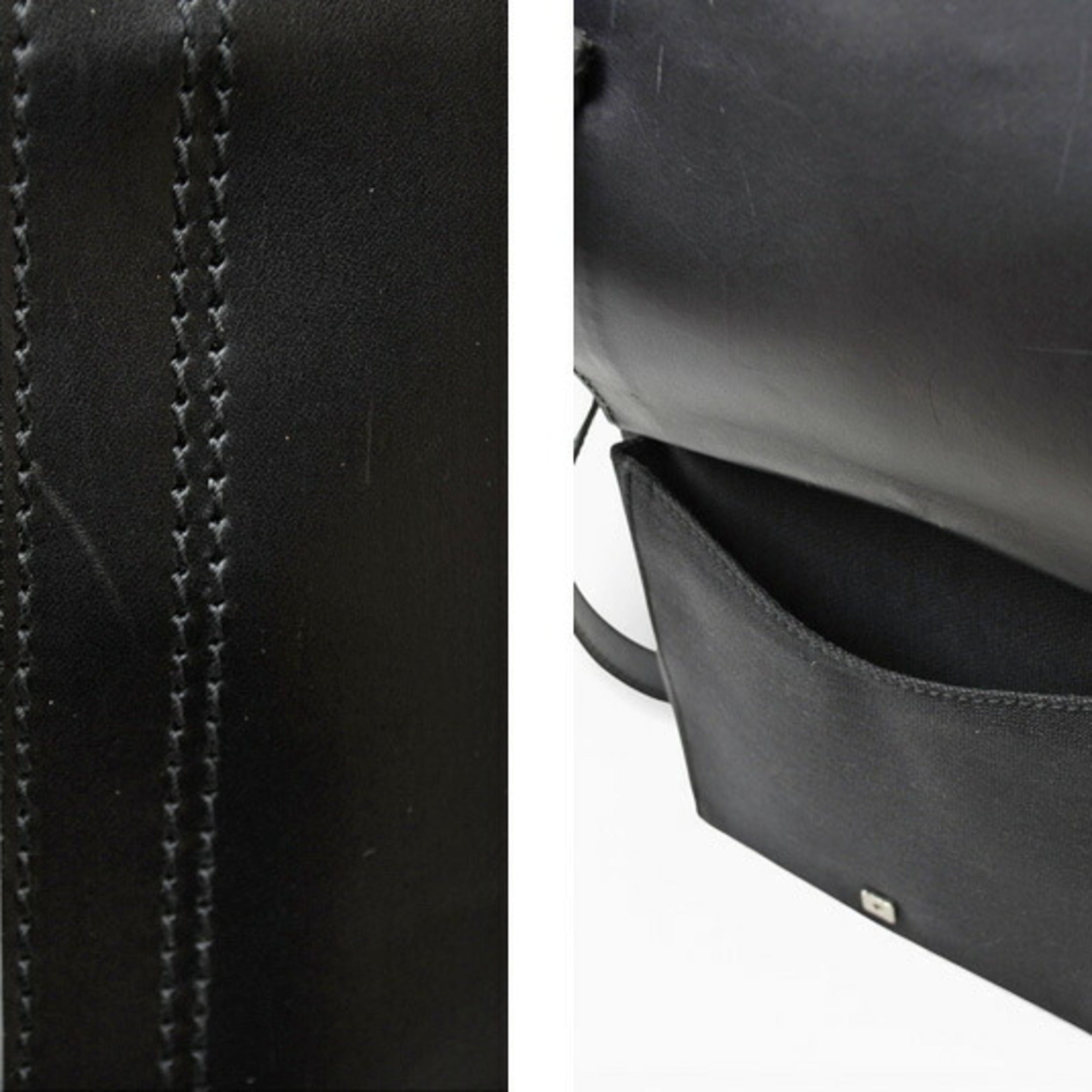 Gucci Black Leather Shoulder Bag (Pre-Owned)
