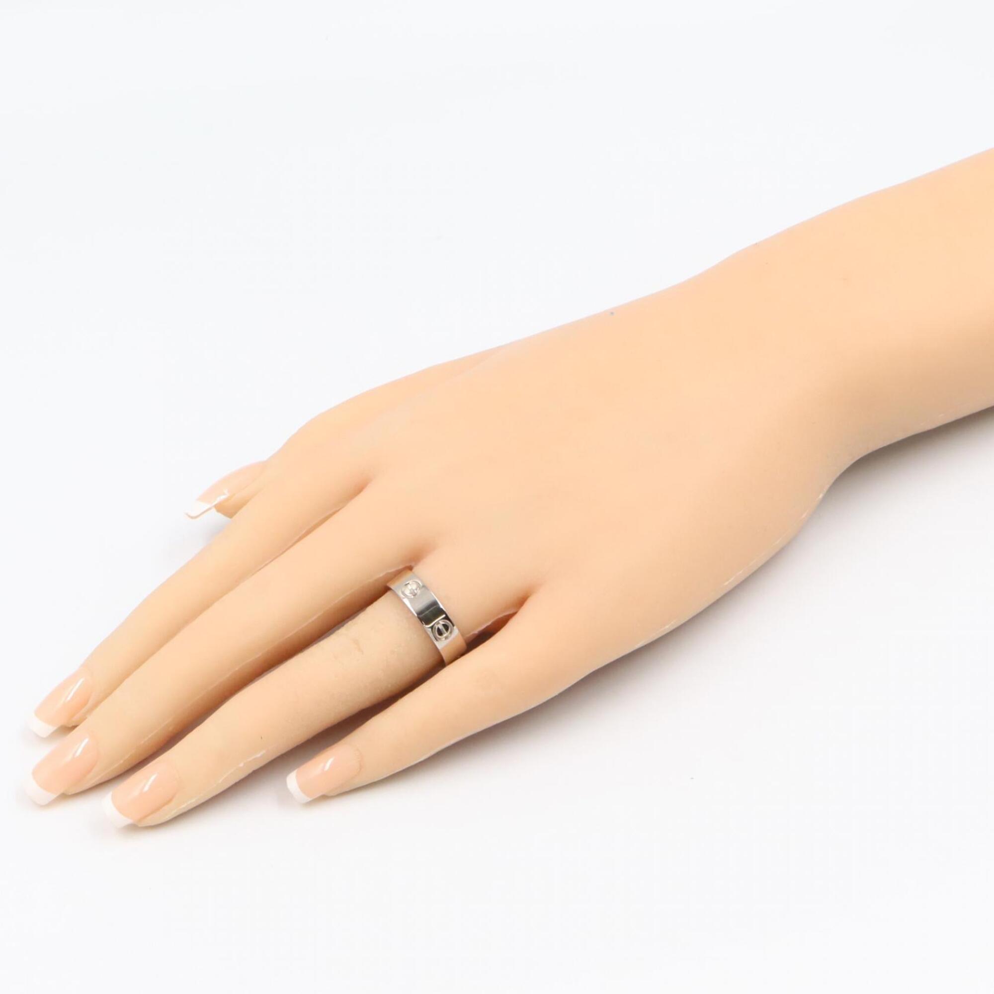 Cartier Silver White Gold (18K) Band Ring (Pre-Owned)