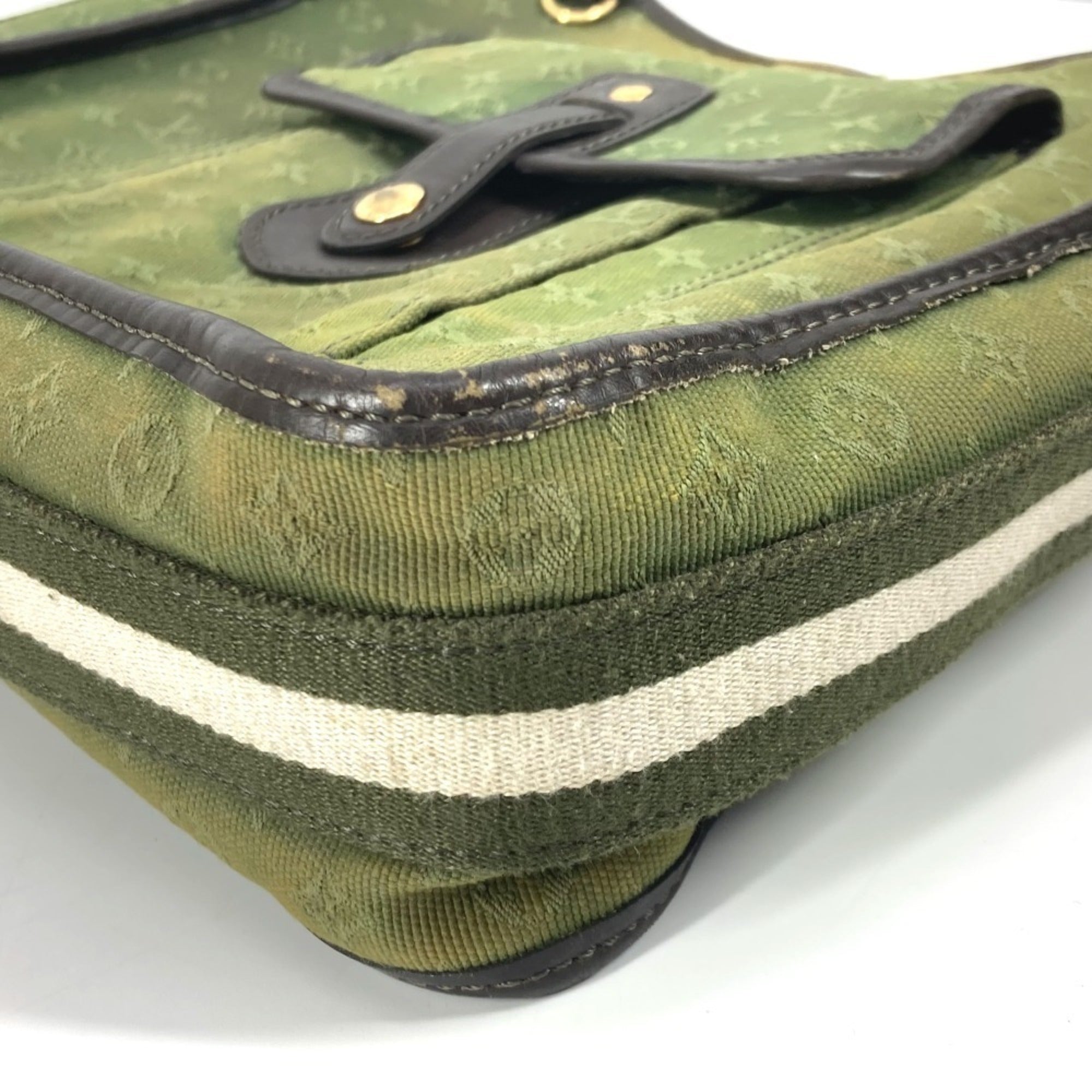 Louis Vuitton Khaki Monogram Mini Shoulder Bag (Pre-Owned)