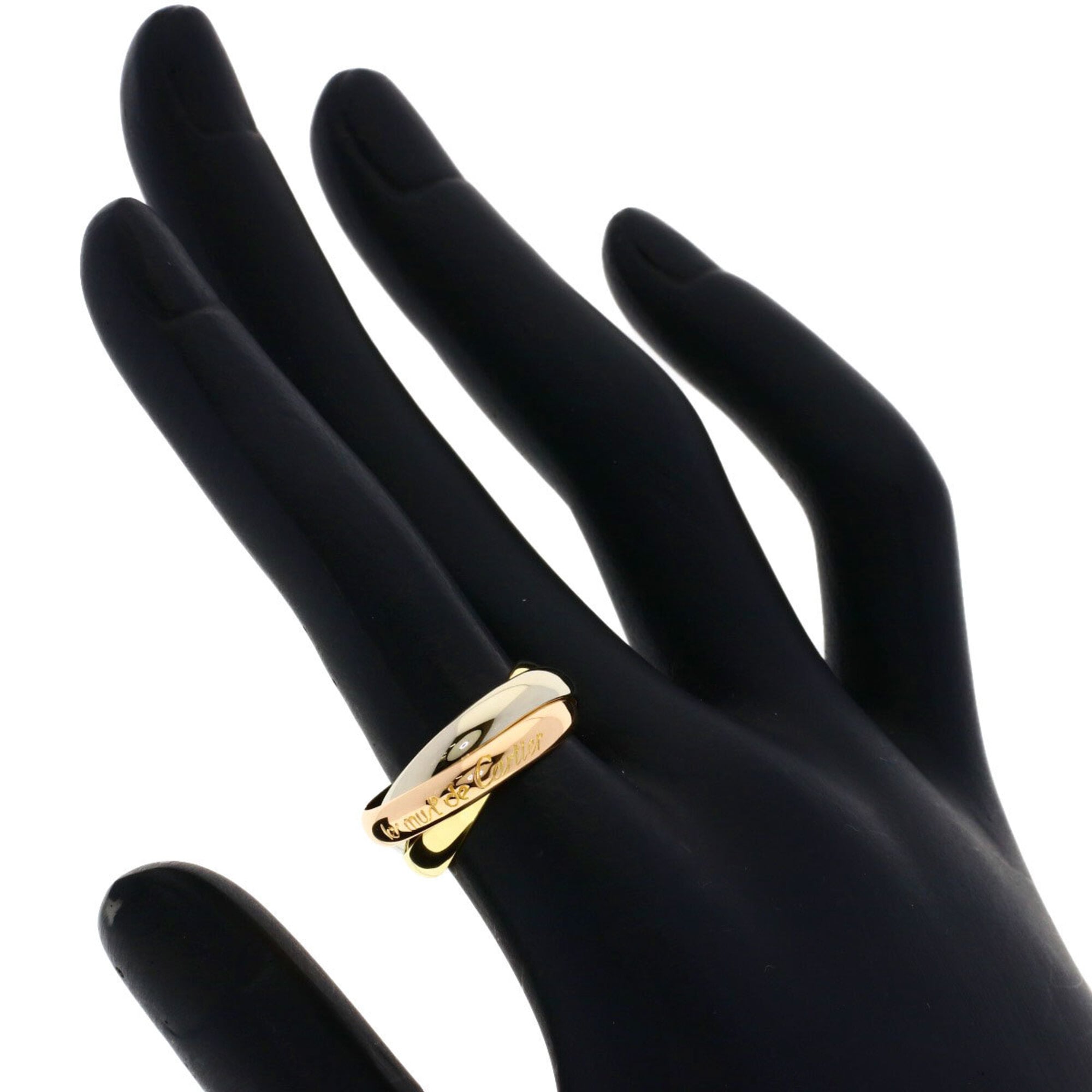 Cartier Yellow Gold (18K) Pink Gold (18K) White Gold (18K) Band Ring (Pre-Owned)