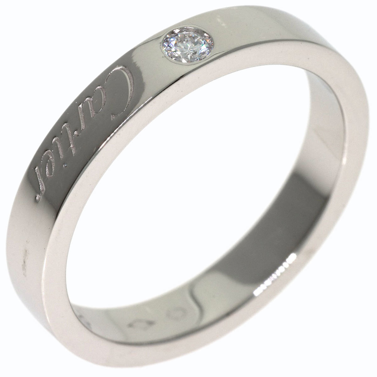 Cartier Platinum 950 Band Ring (Pre-Owned)
