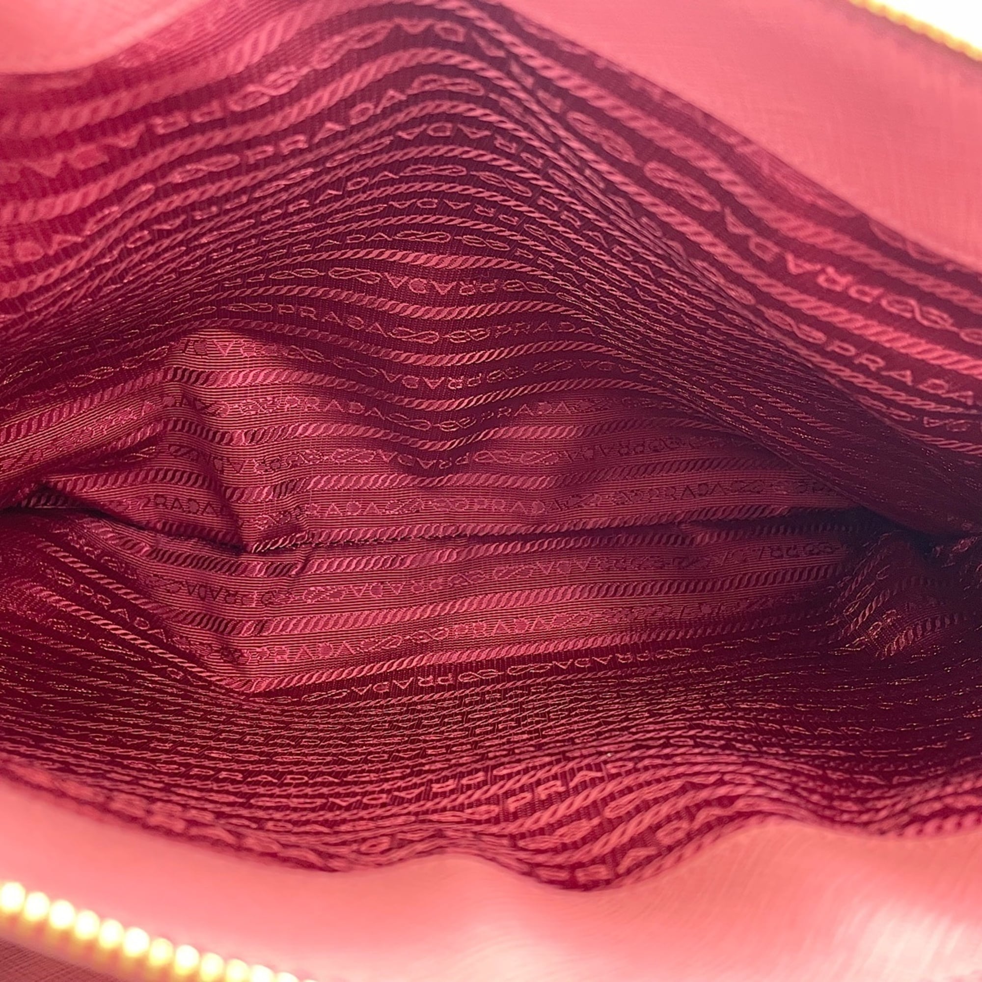 Prada Pink Handbag Shoulder Bag (Pre-Owned)