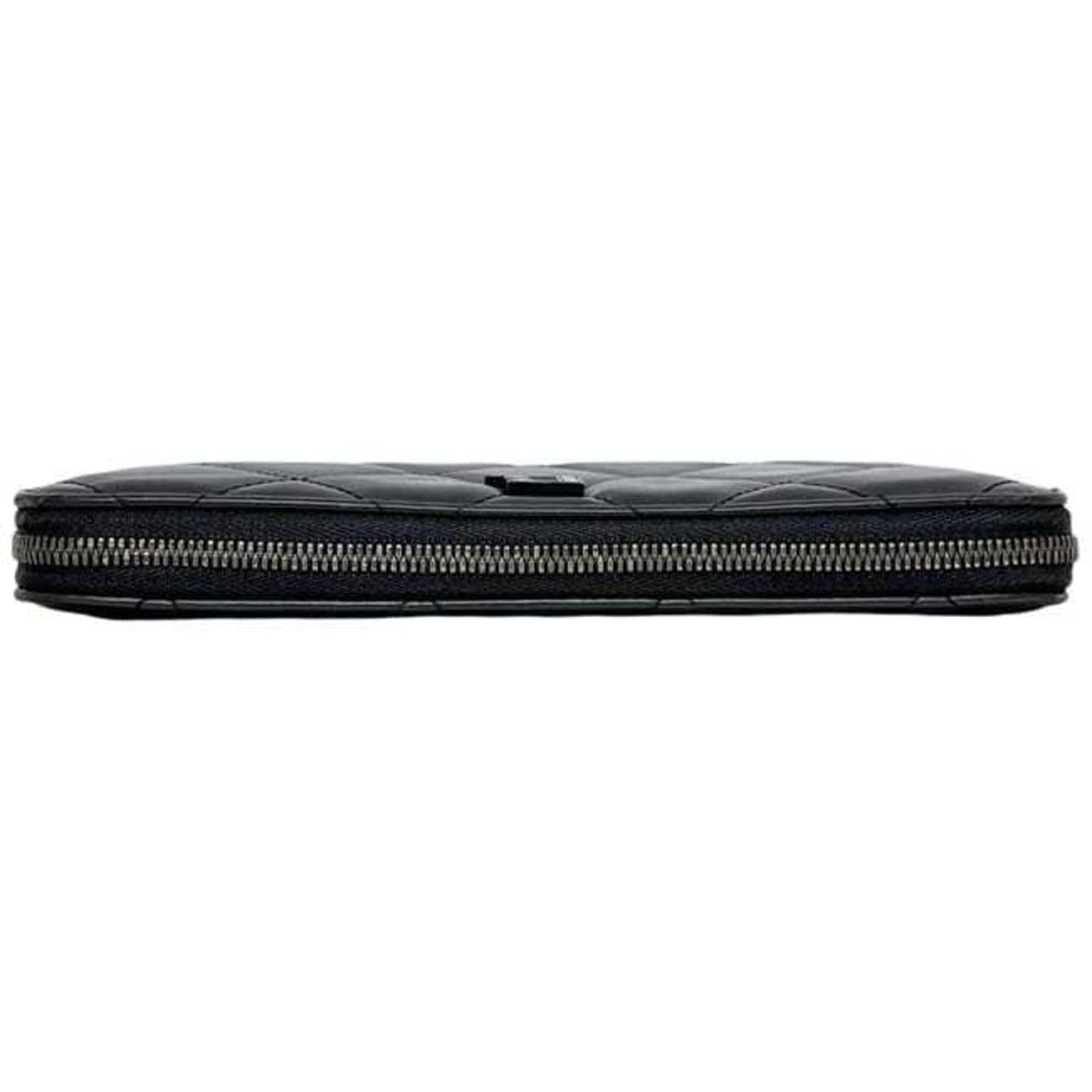 Balenciaga Black Leather Long Wallet (Bi-Fold) (Pre-Owned)