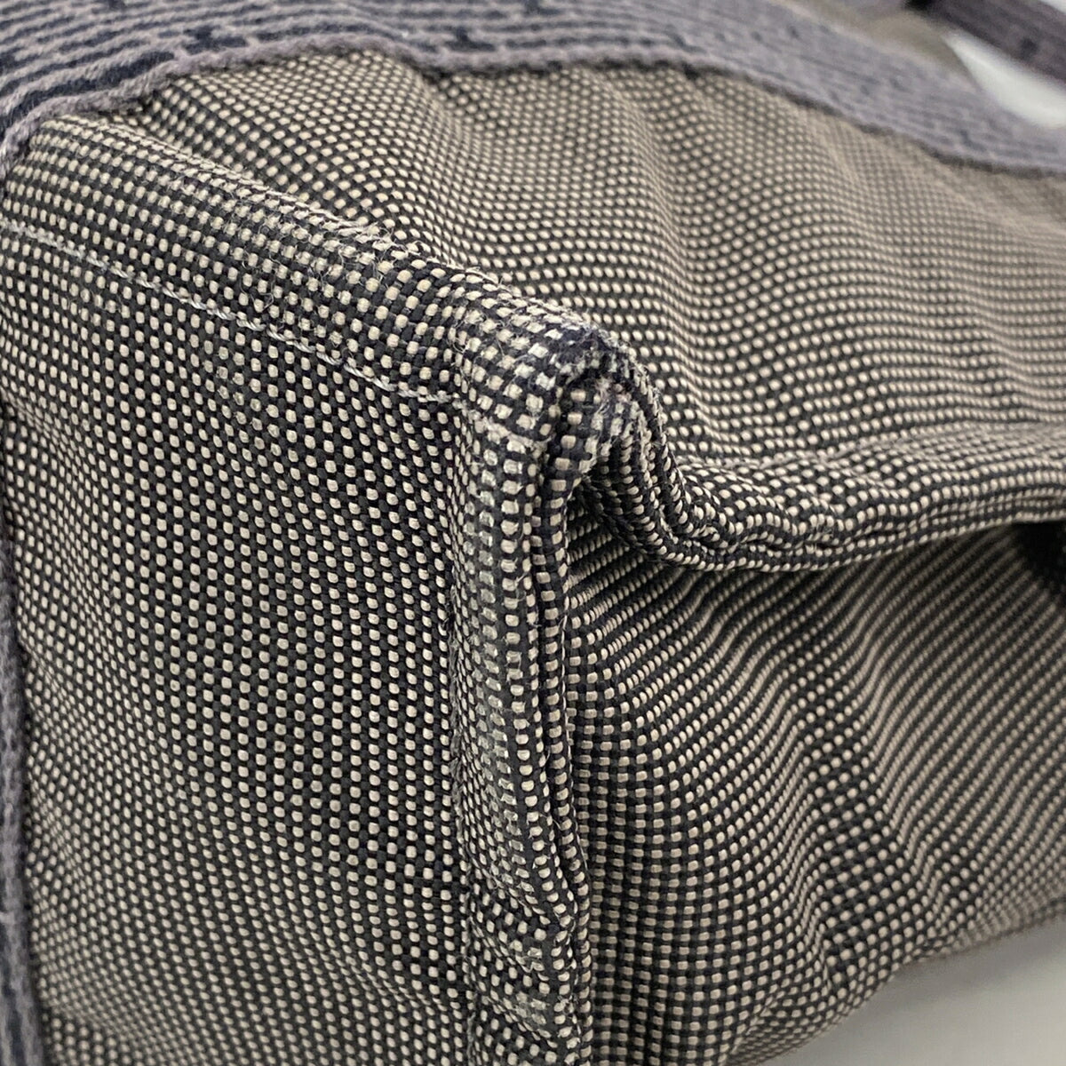 Hermes Gray Nylon Backpack (Pre-Owned)