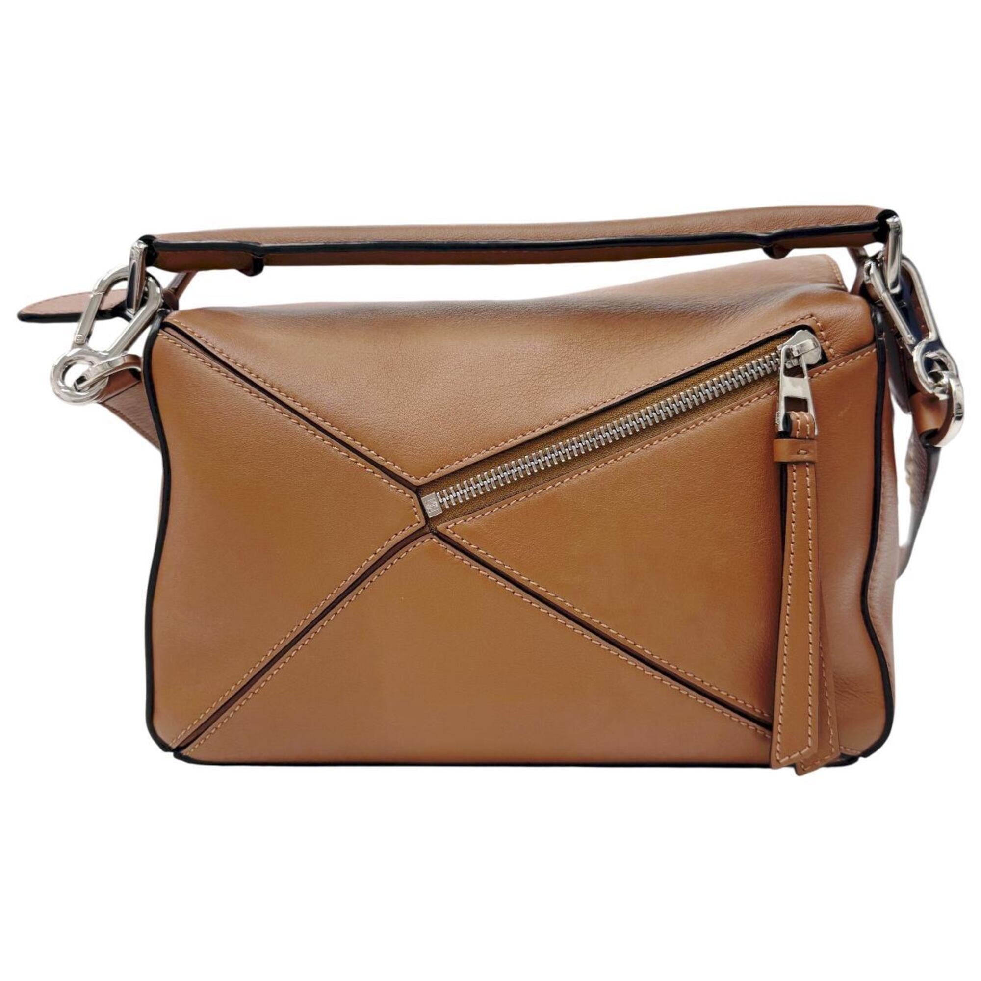 Loewe Brown Leather Shoulder Bag (Pre-Owned)