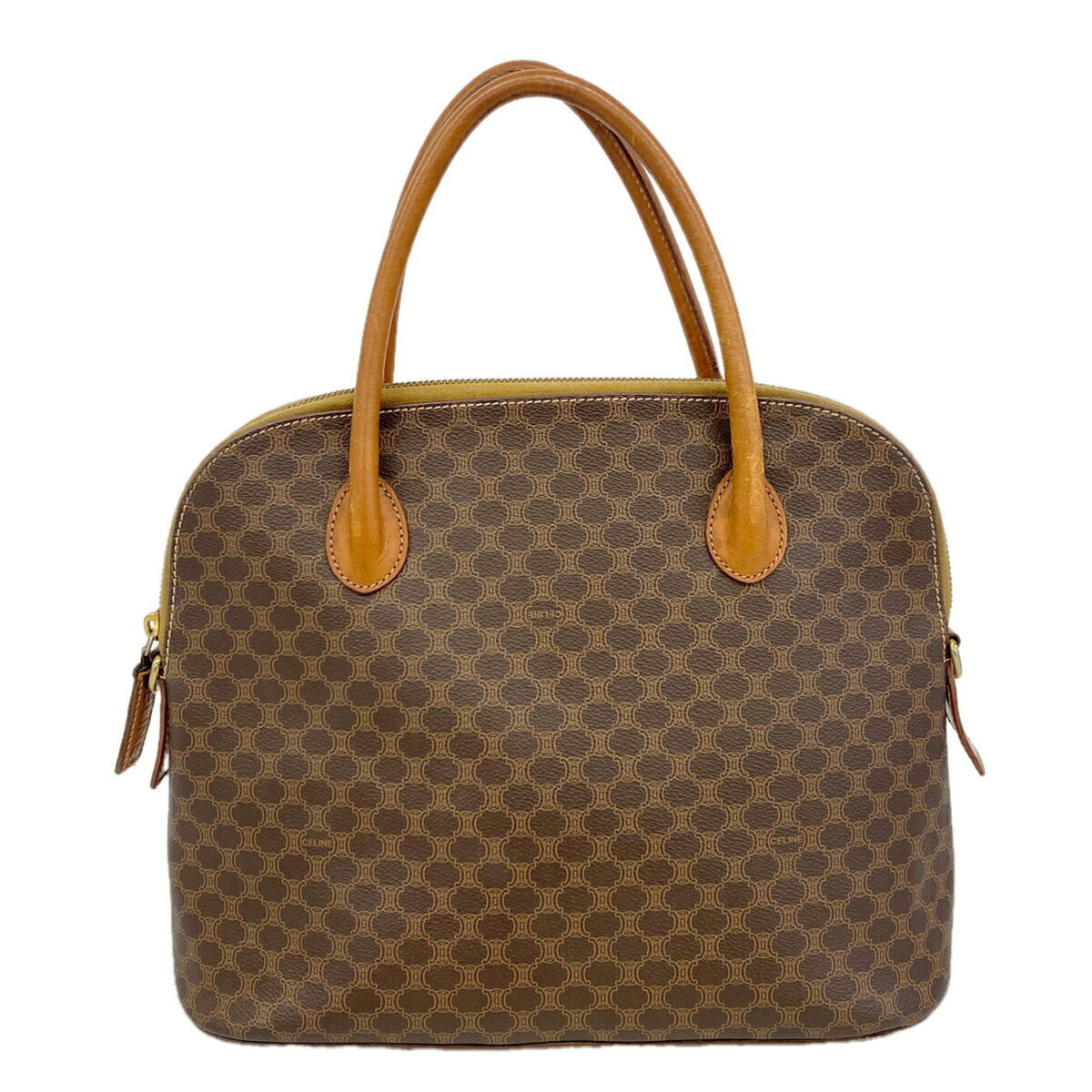 Celine Brown Pvc Handbag (Pre-Owned)