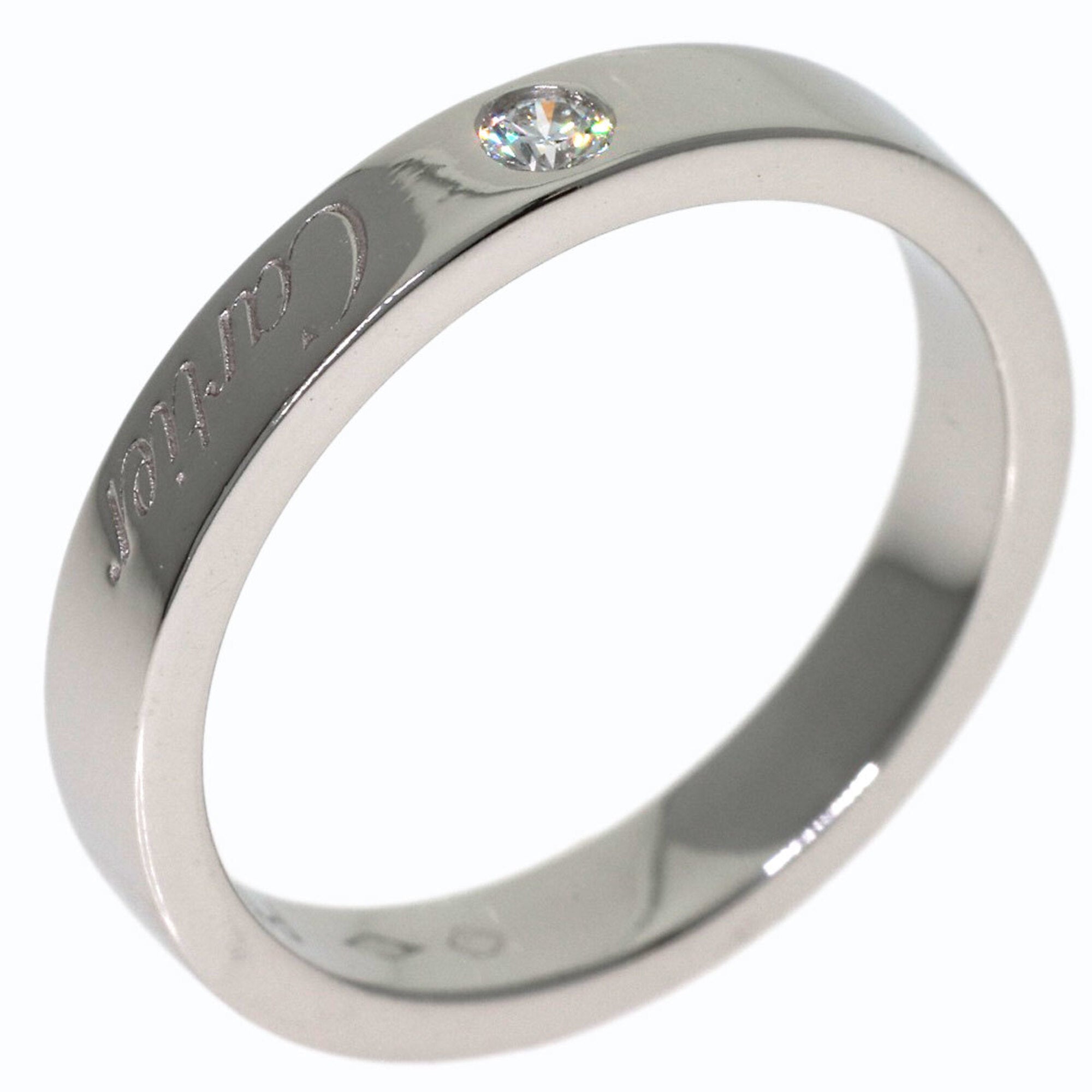 Cartier Platinum 950 Band Ring (Pre-Owned)