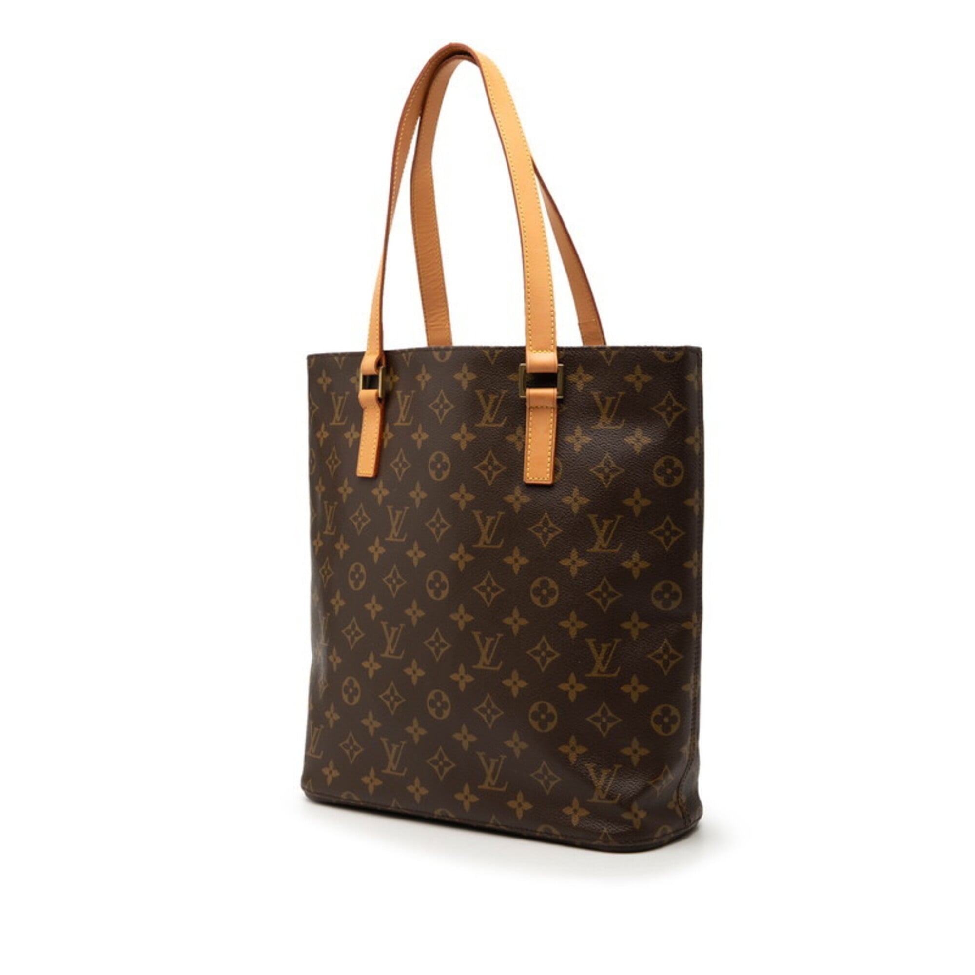 Louis Vuitton Brown Pvc Leather Tote Bag (Pre-Owned)