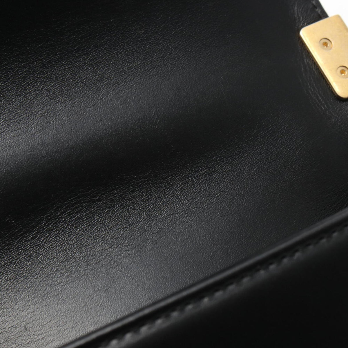 Chanel Black Leather Handbag Shoulder Bag (Pre-Owned)
