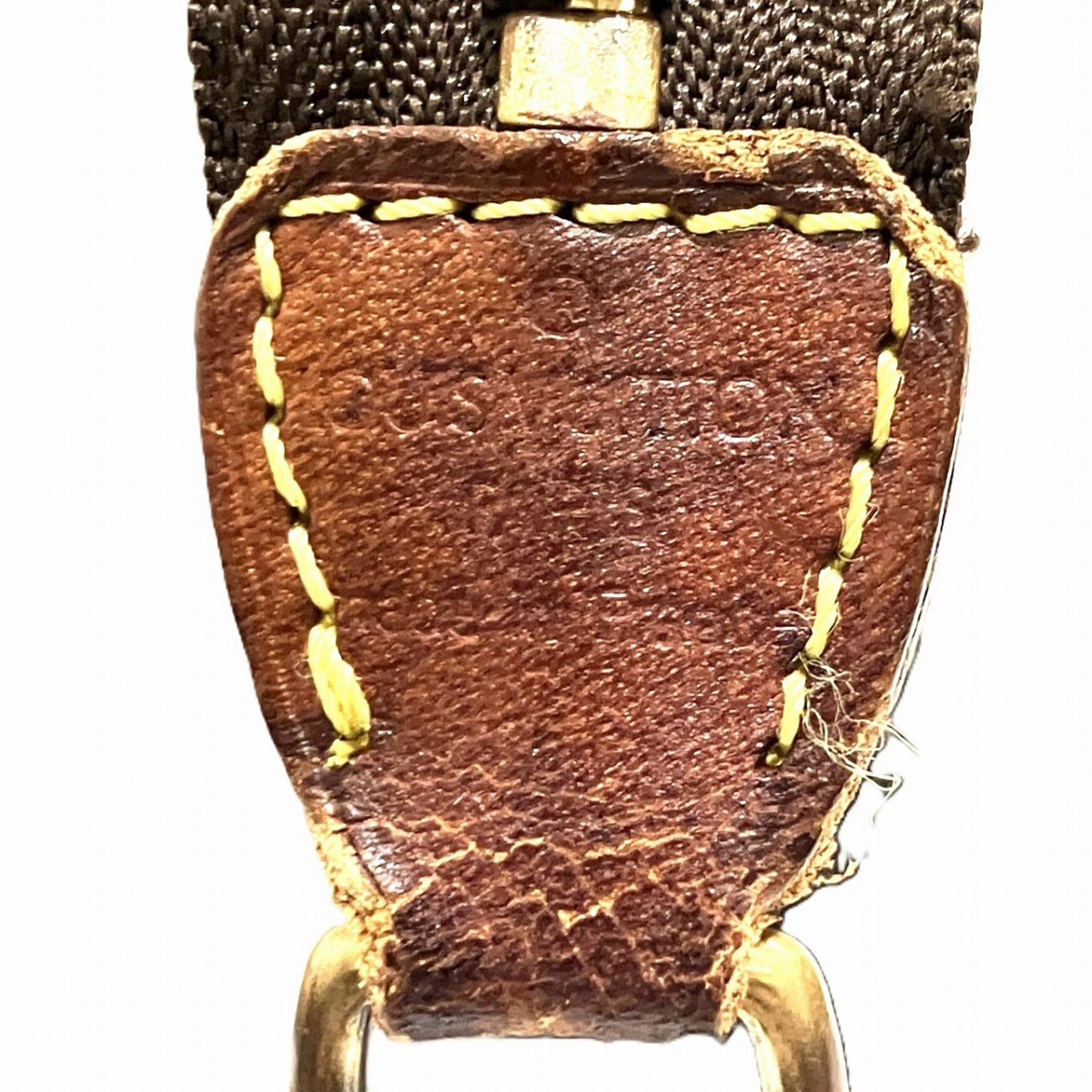 Louis Vuitton Brown Pvc Pochette Shoulder Bag (Pre-Owned)