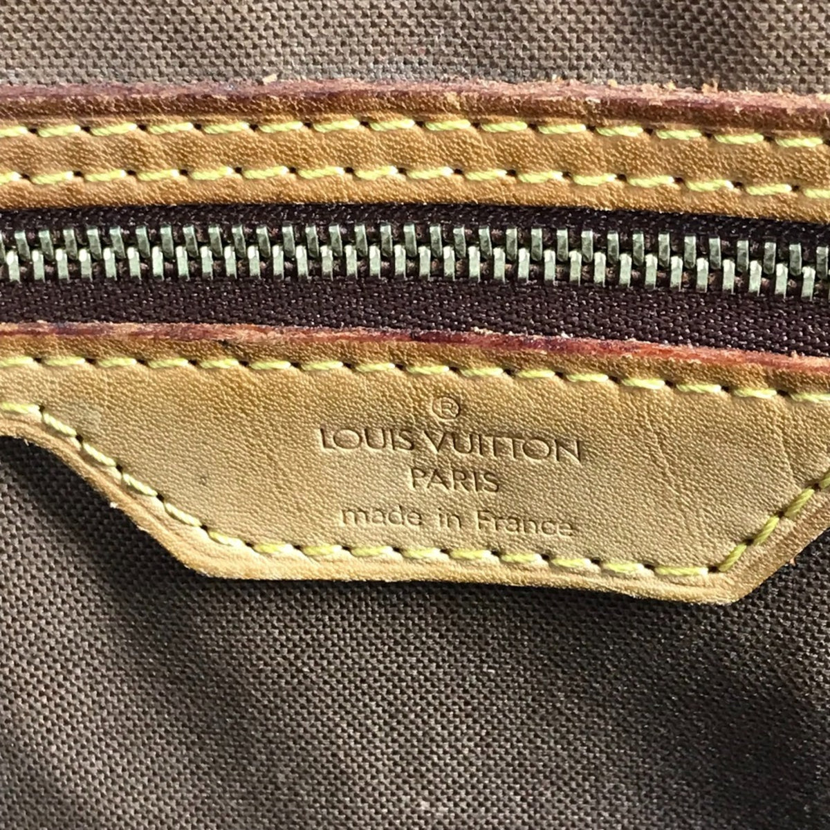 Louis Vuitton Brown Monogram Handbag Tote Bag (Pre-Owned)