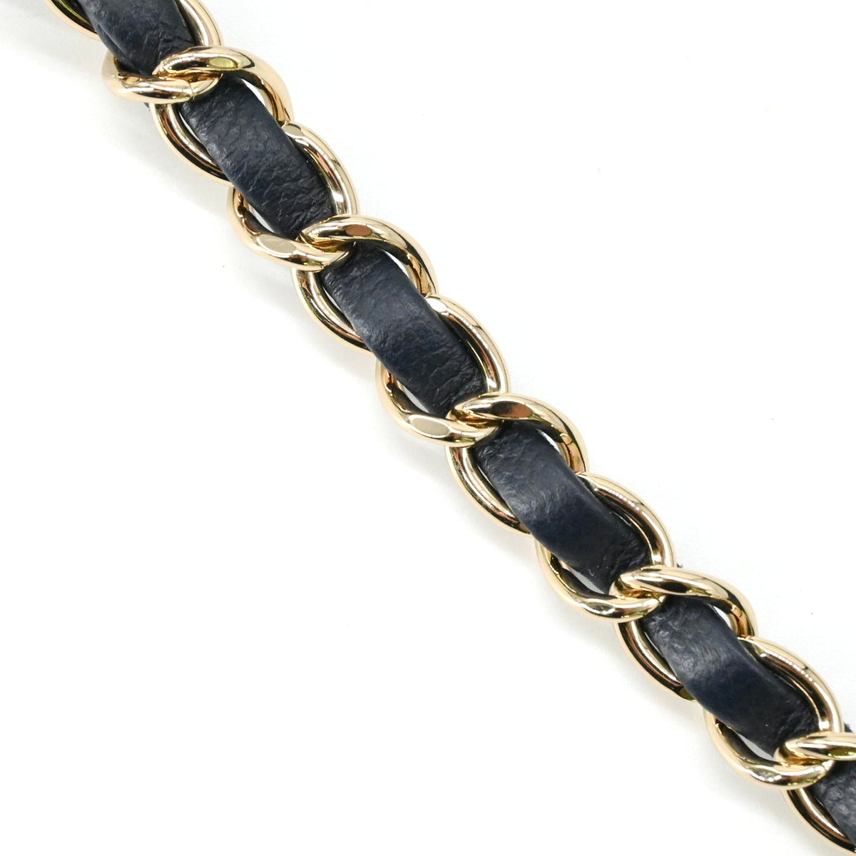 Chanel Navy Grained Calfskin Sling Bag (Pre-Owned)