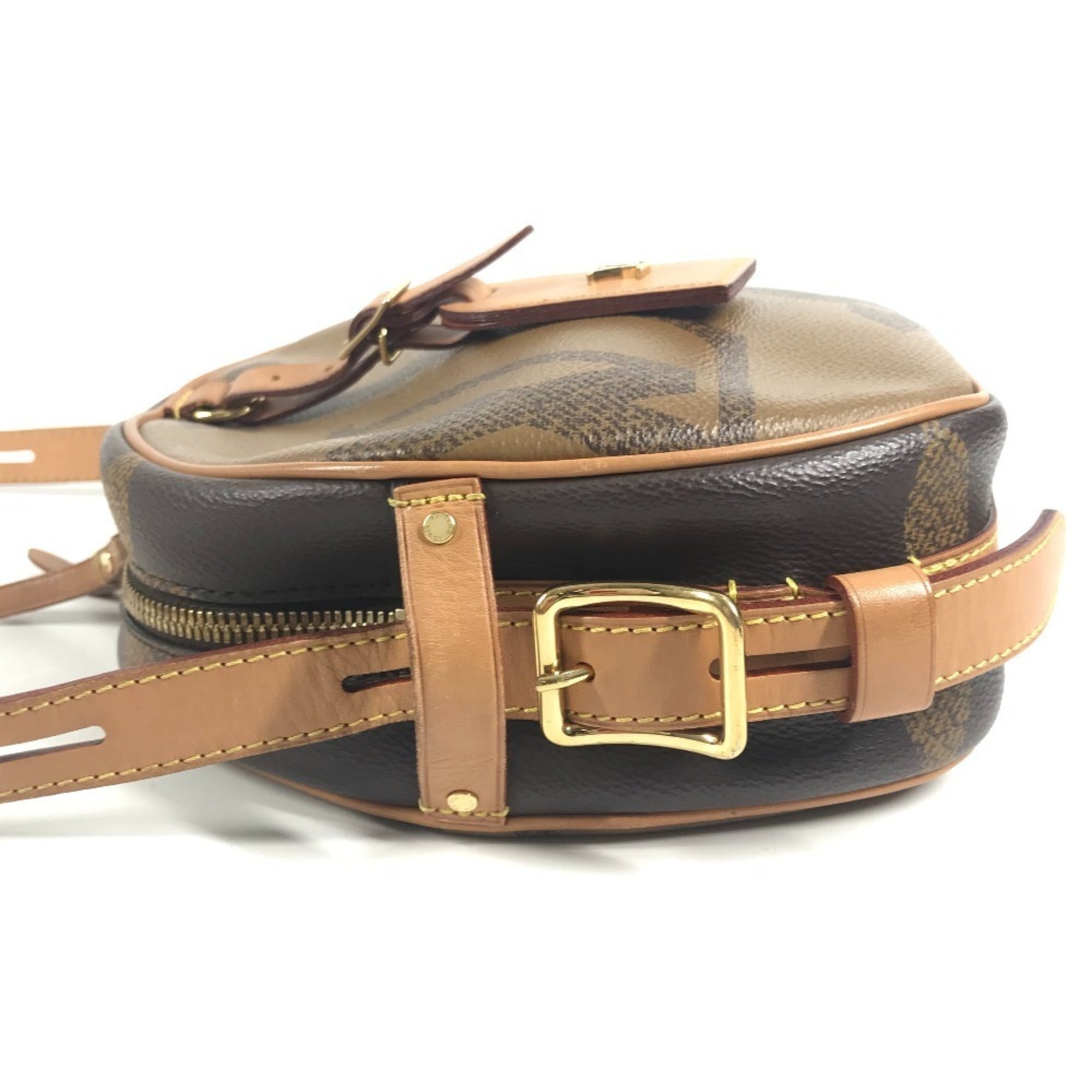 Louis Vuitton Brown Galle Monogram Pochette Shoulder Bag (Pre-Owned)
