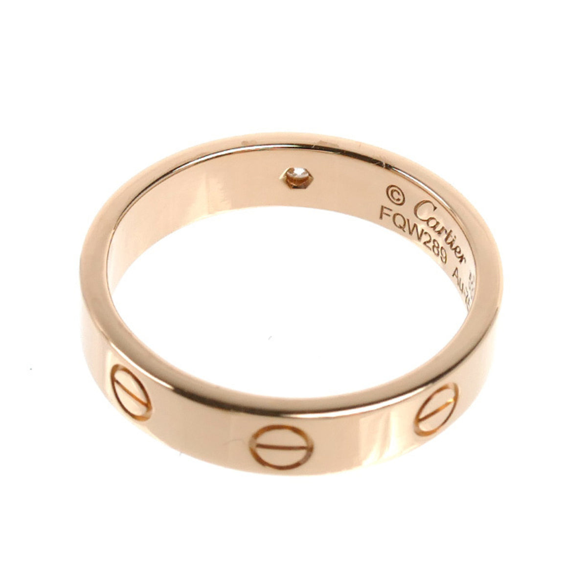 Cartier Pink Gold (18K) Band Ring (Pre-Owned)