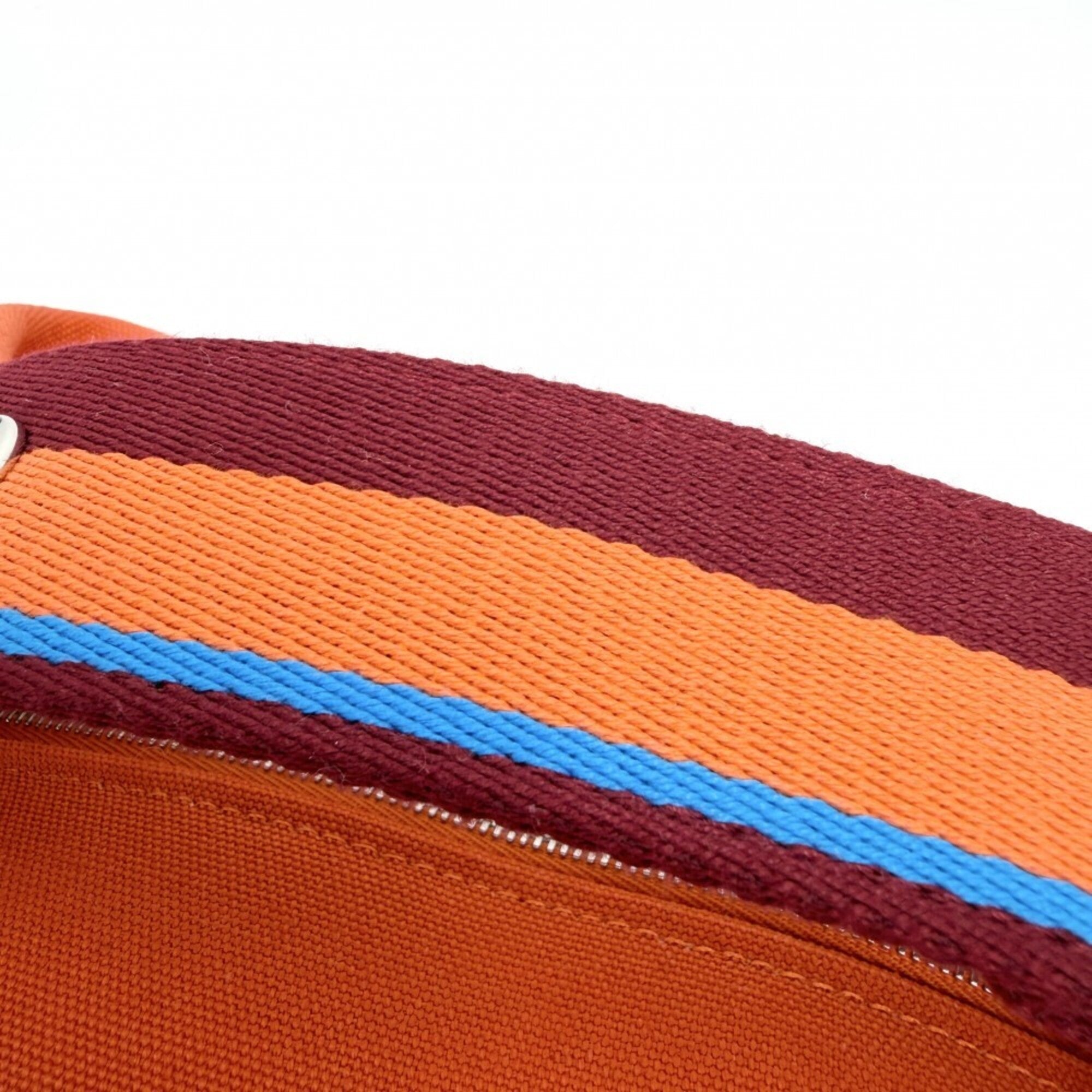 Hermes Orange Cotton Handbag Pouch (Pre-Owned)