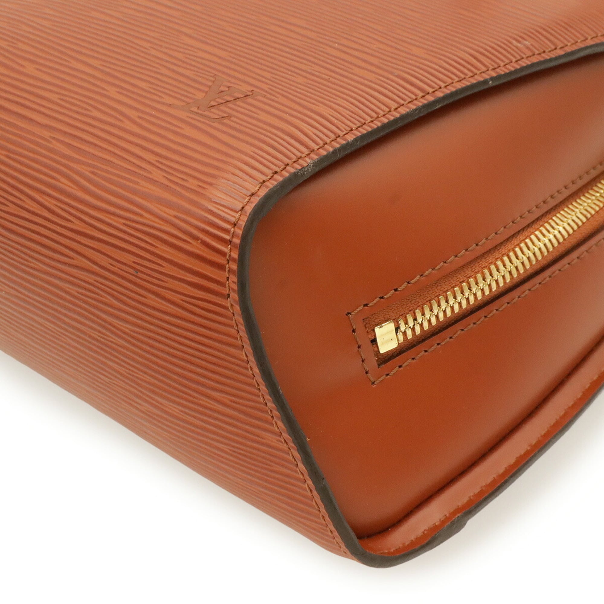 Louis Vuitton Brown Galle Leather Backpack Shoulder Bag (Pre-Owned)