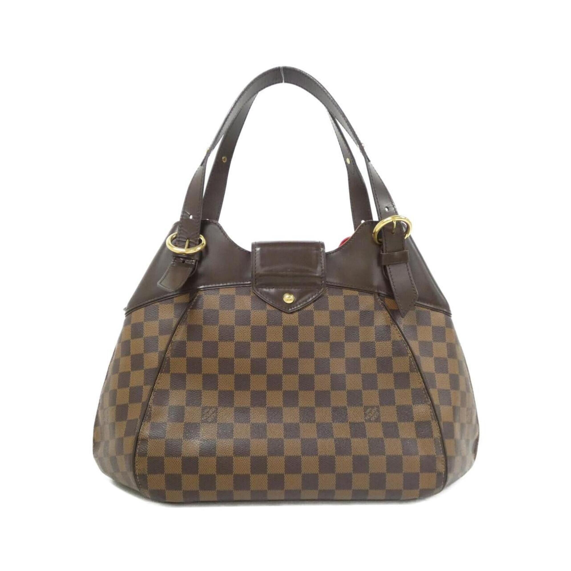 Louis Vuitton Brown Coated Canvas Shoulder Bag (Pre-Owned)