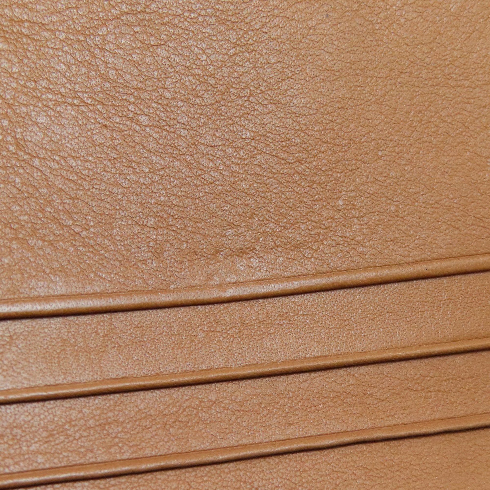 Loewe Brown Green Leather Wallet (Bi-Fold) (Pre-Owned)
