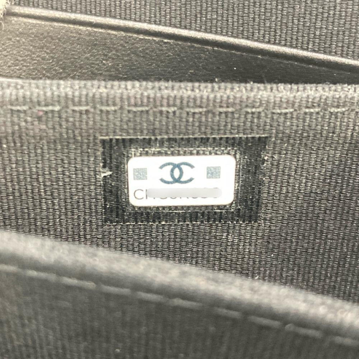 Chanel Black Leather Coin Purse/Coin Case (Pre-Owned)