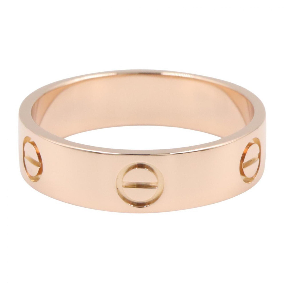 Cartier Gold Pink Gold (18K) Band Ring (Pre-Owned)