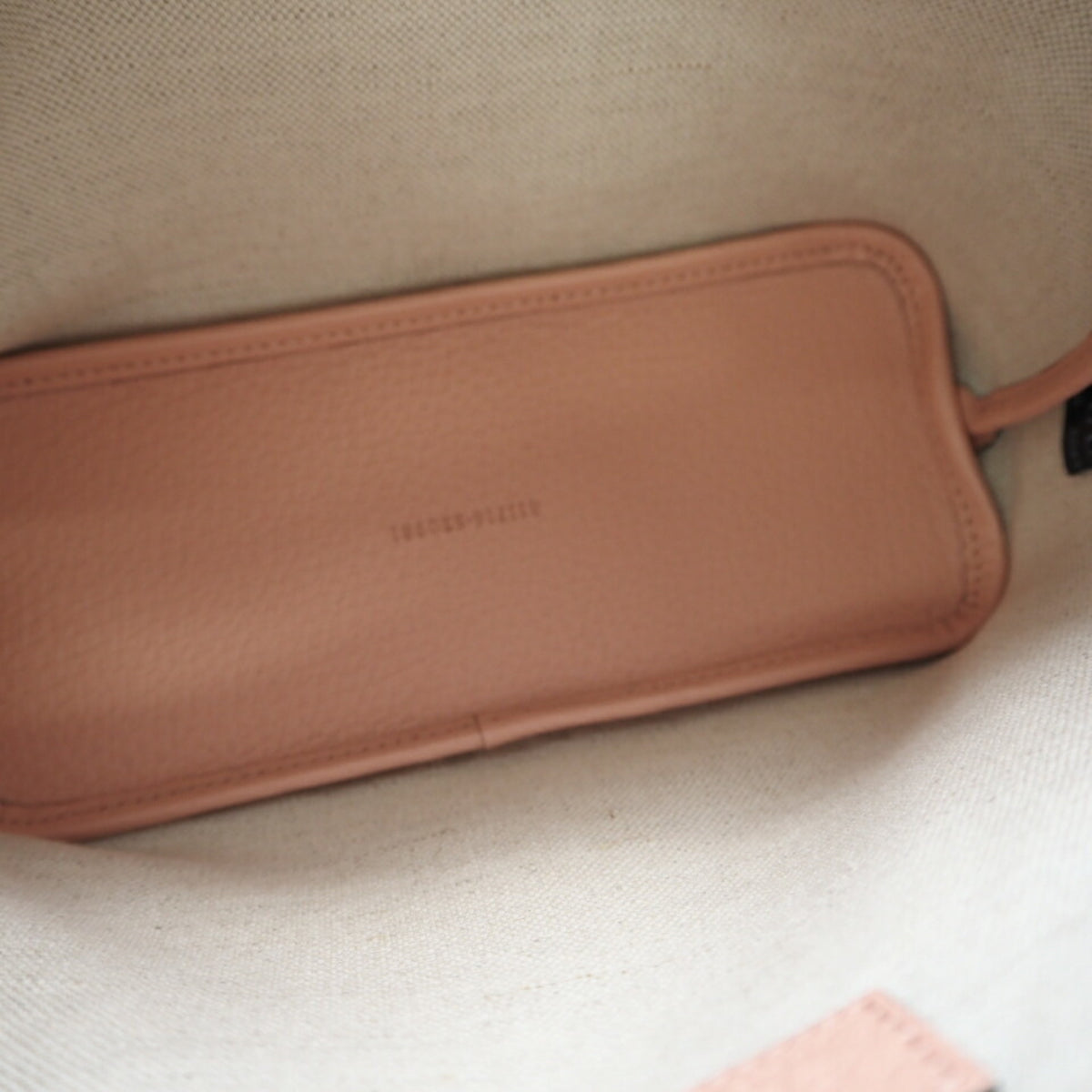 Gucci Pink Beige Coated Canvas Tote Bag (Pre-Owned)
