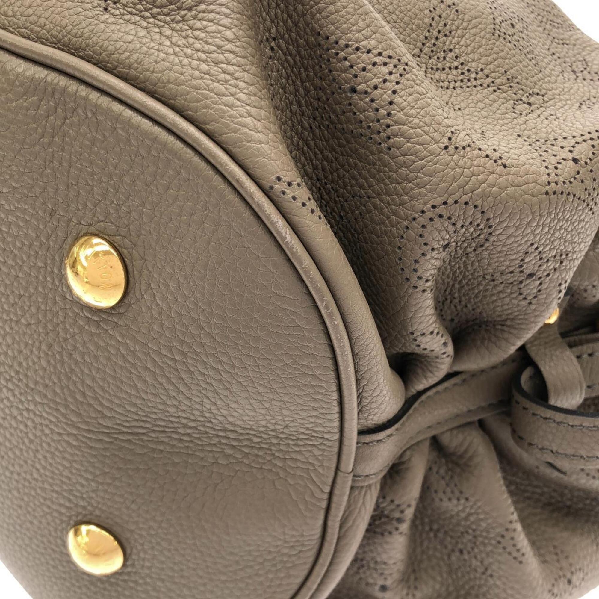 Louis Vuitton Beige Leather Handbag (Pre-Owned)