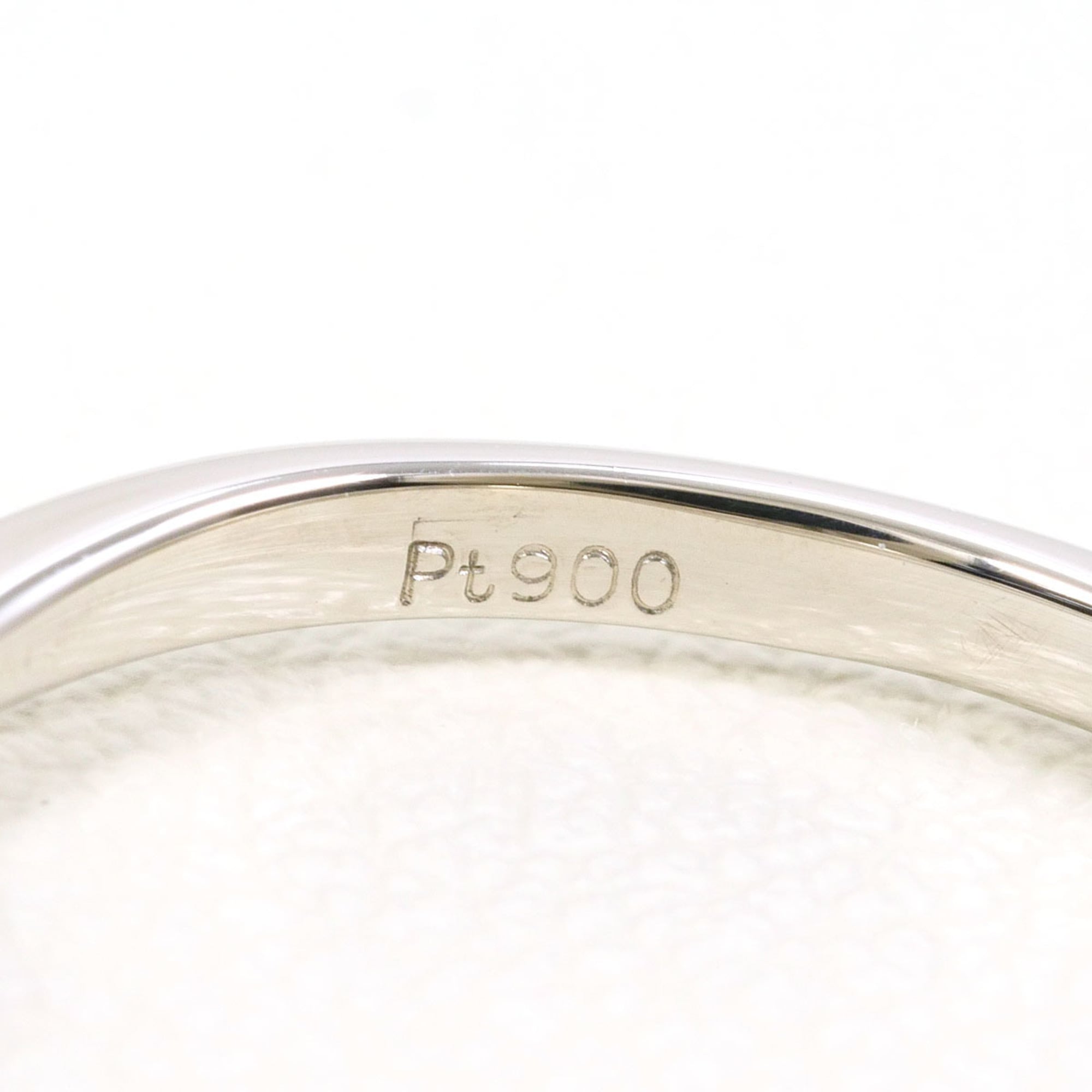 Unbranded Pink Platinum Platinum 900 Band Ring (Pre-Owned)